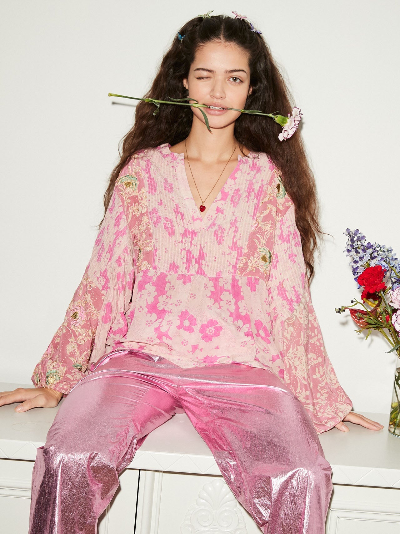 Bibi Balloon SILK Top – SISSEL EDELBO