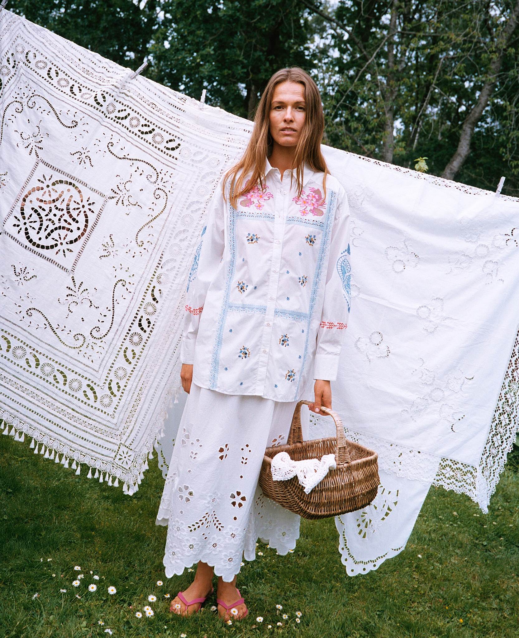 Camma Shirt - Snow White – SISSEL EDELBO