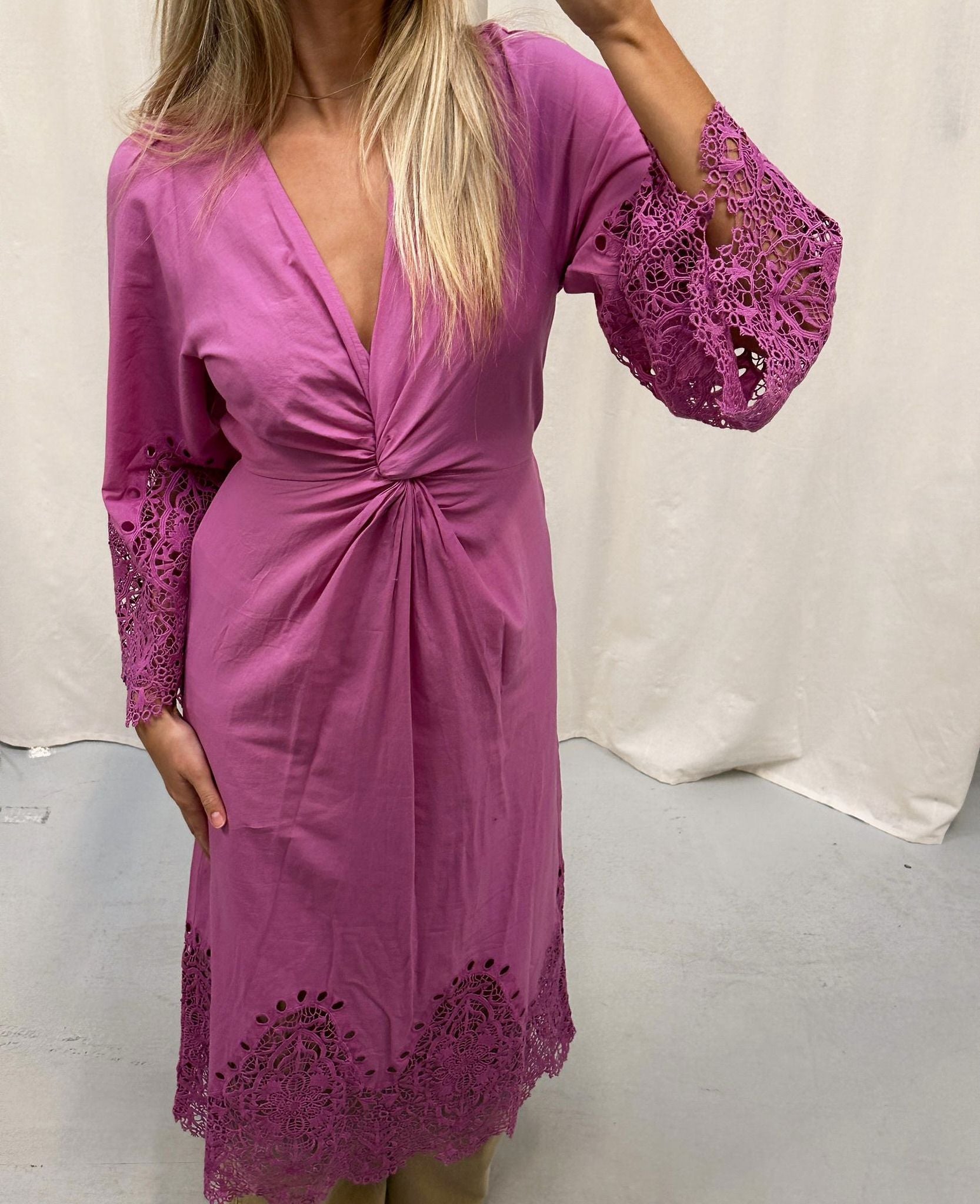 Flo Dress - Purple SISSEL EDELBO Flo Dress - Purple SISSEL EDELBO