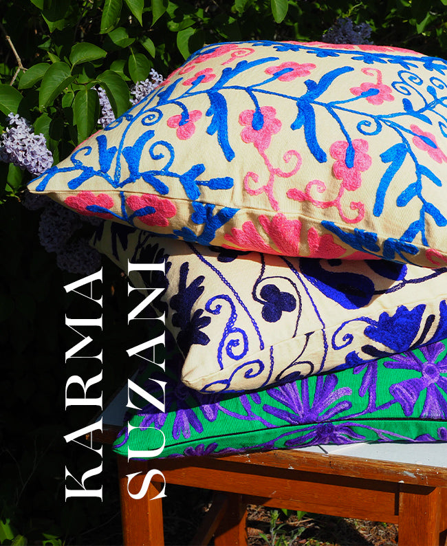 Karma Suzani Pillow Case (50 x 50)