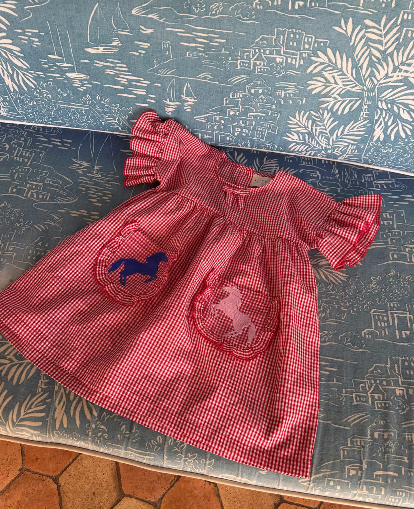 Ohio MINI Dress - Red White Gingham – SISSEL EDELBO