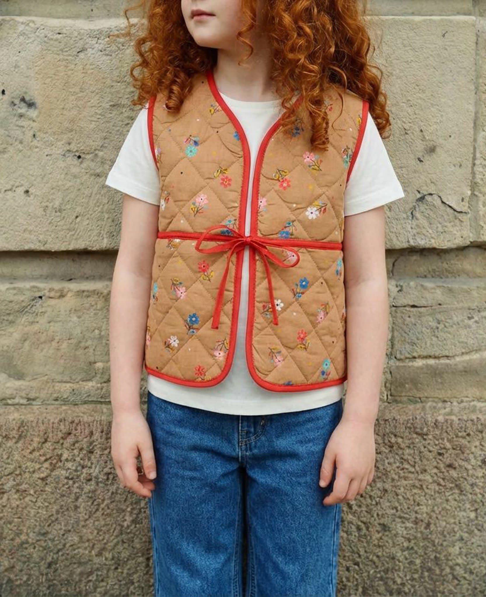 Osai MINI Vest - Hazel Floral – SISSEL EDELBO