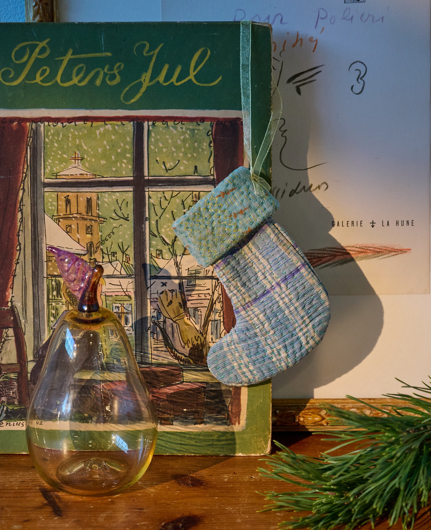 Christmas Sock Ornament - No. 2