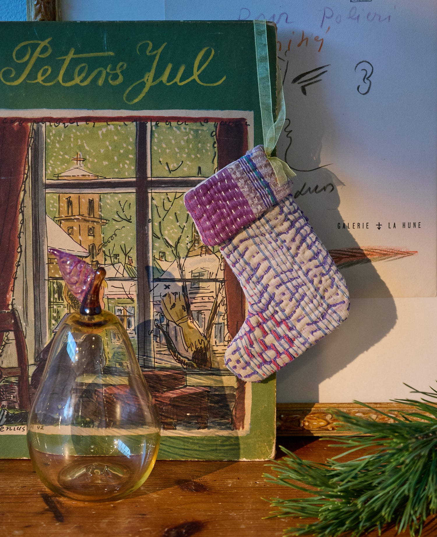 Christmas Sock Ornament - No. 31