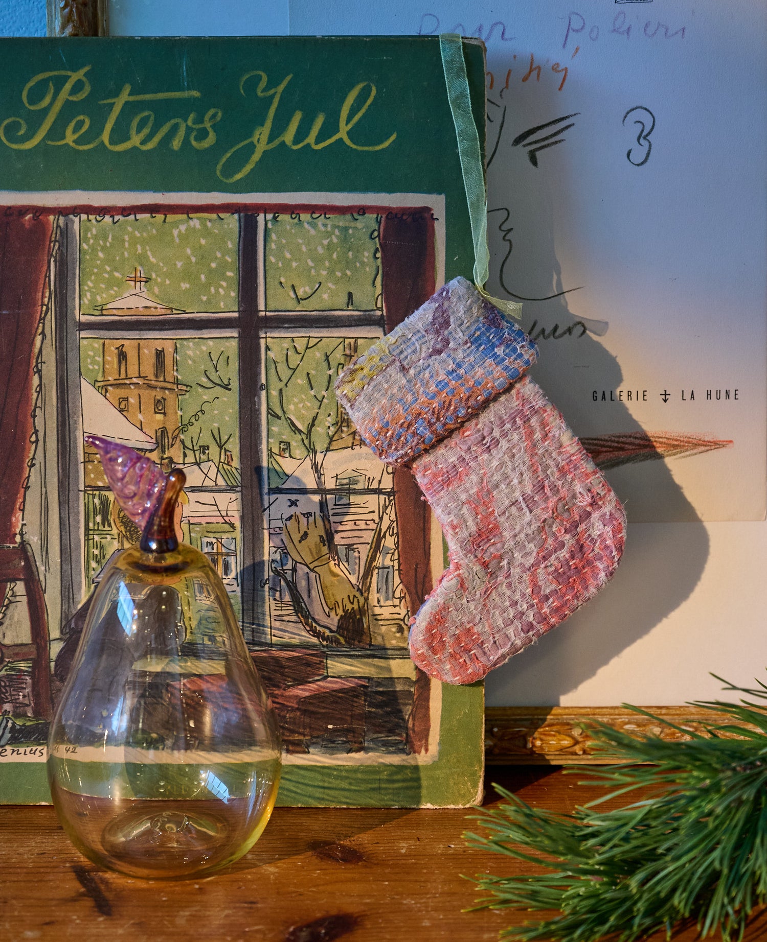 Christmas Sock Ornament - No. 43