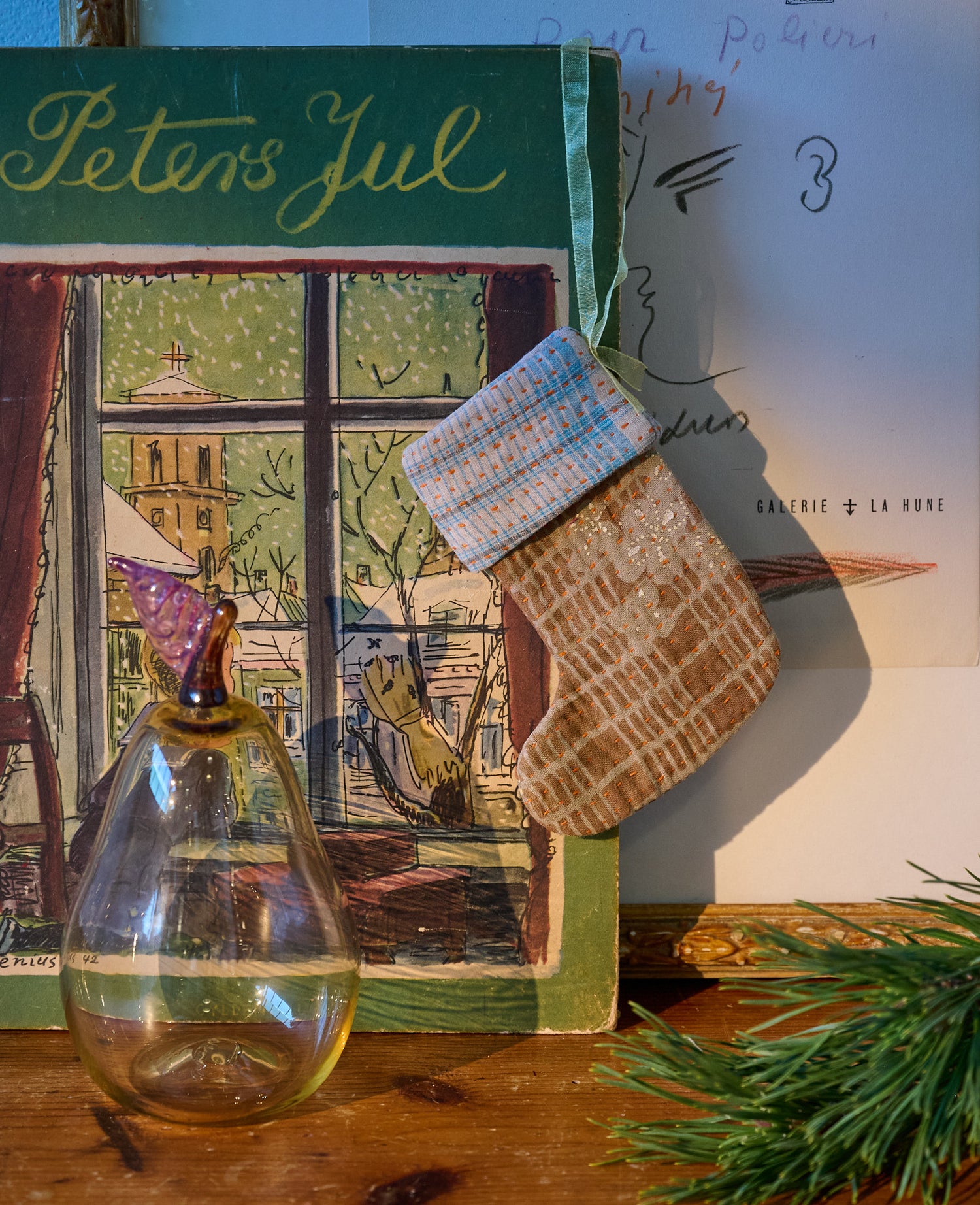 Christmas Sock Ornament - No. 44