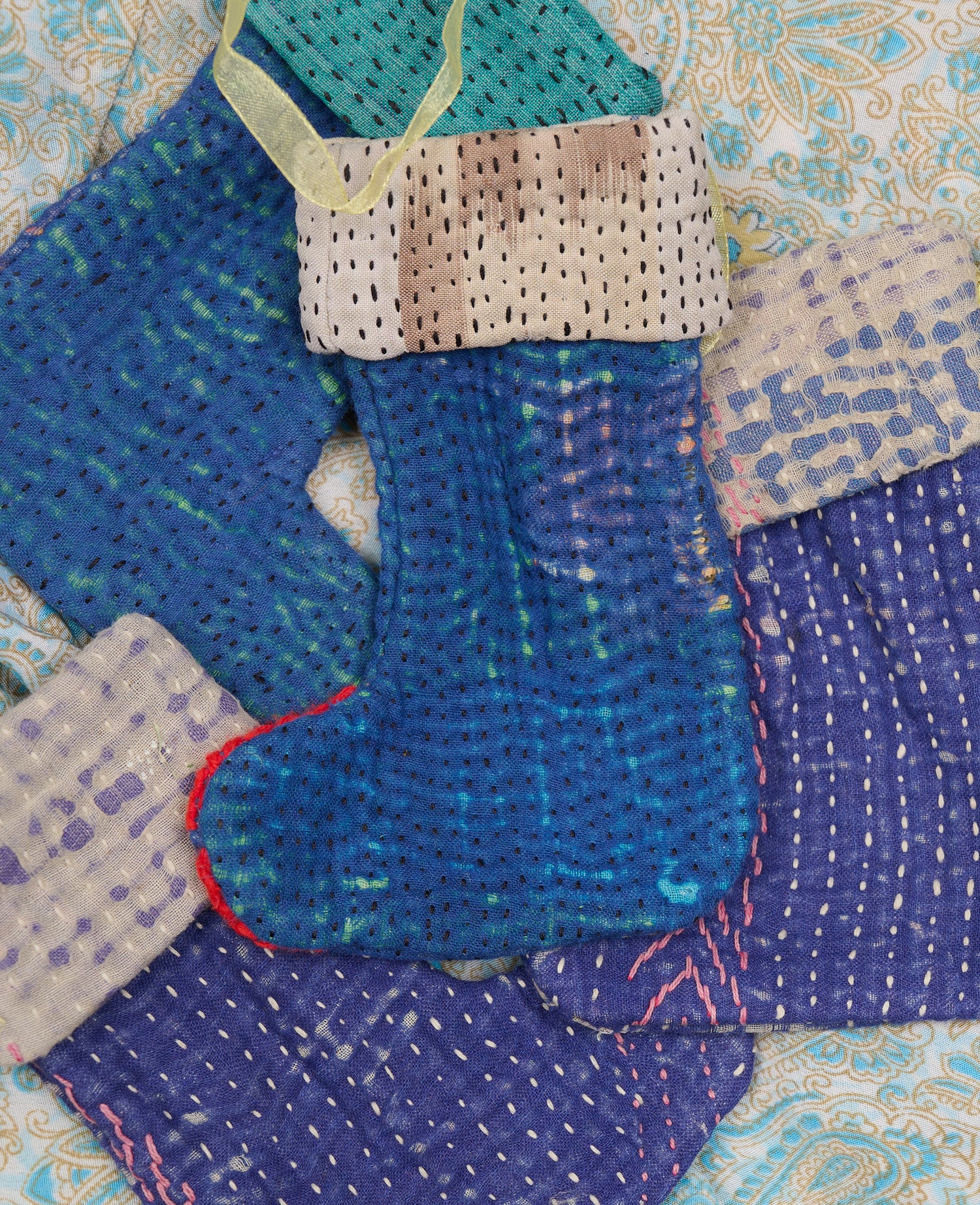 Christmas Sock Ornament - No. 45