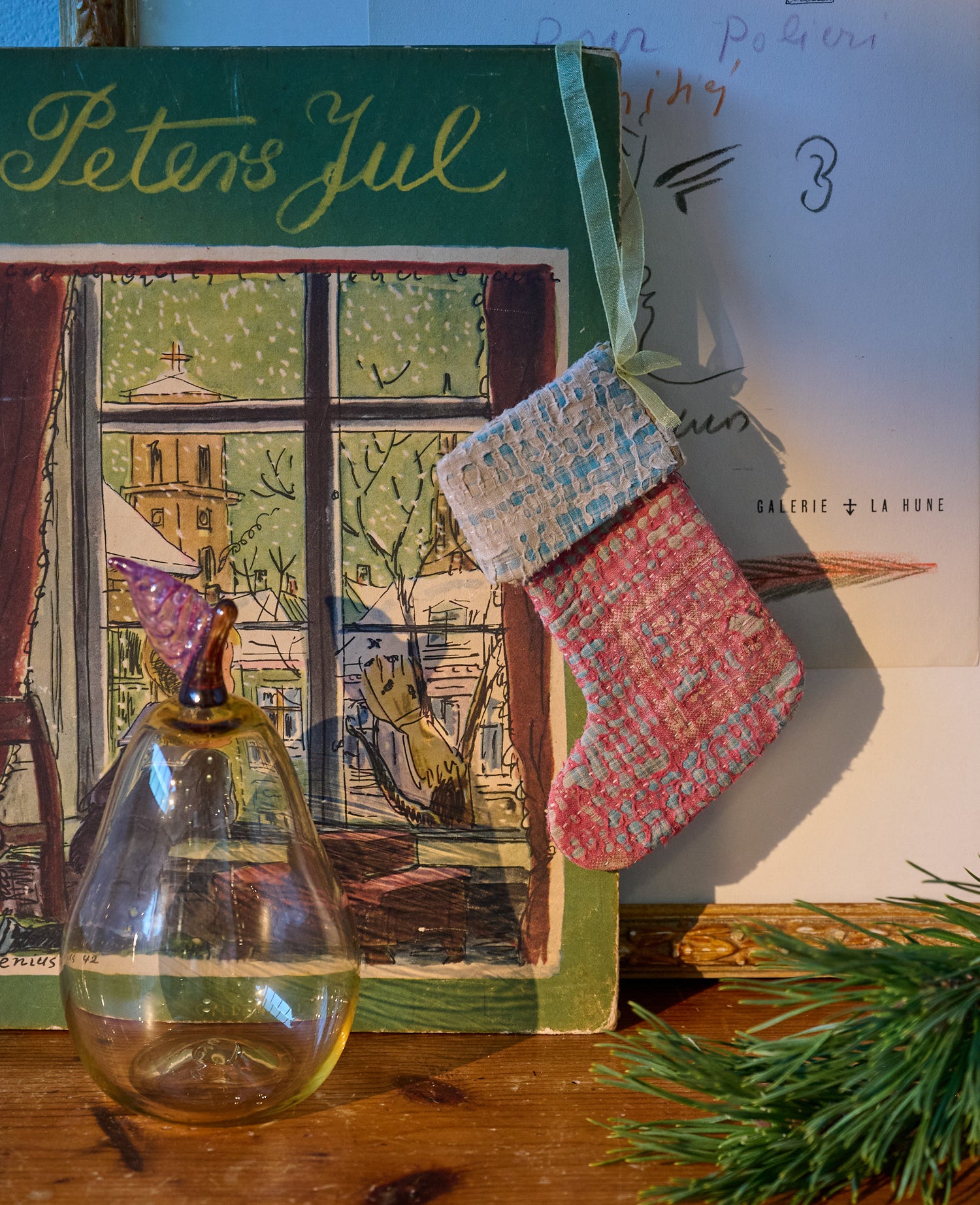 Christmas Sock Ornament - No. 52