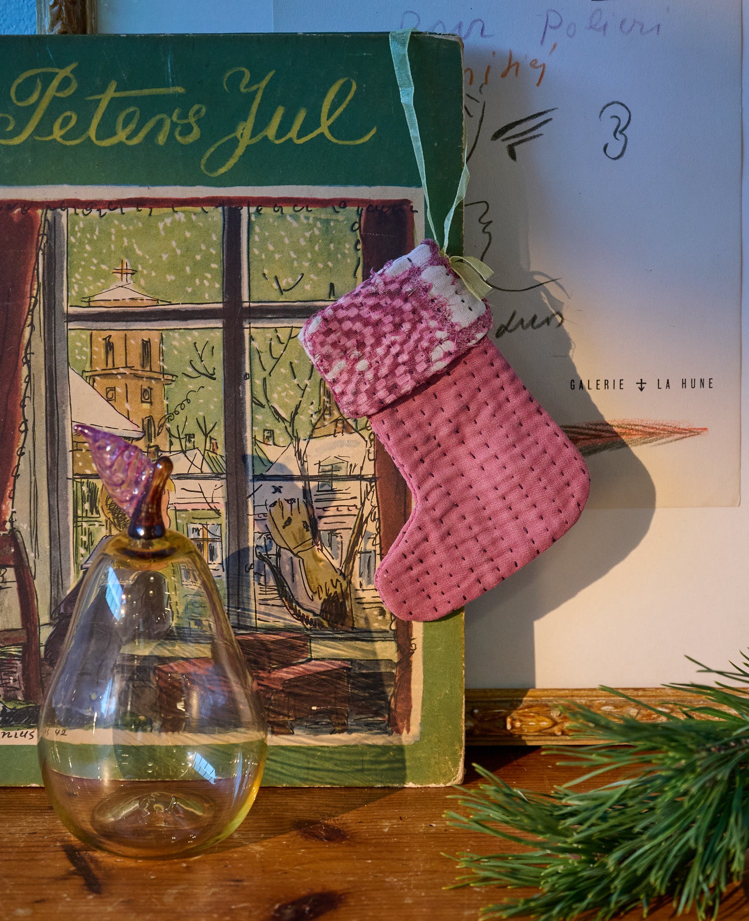 Christmas Sock Ornament - No. 53