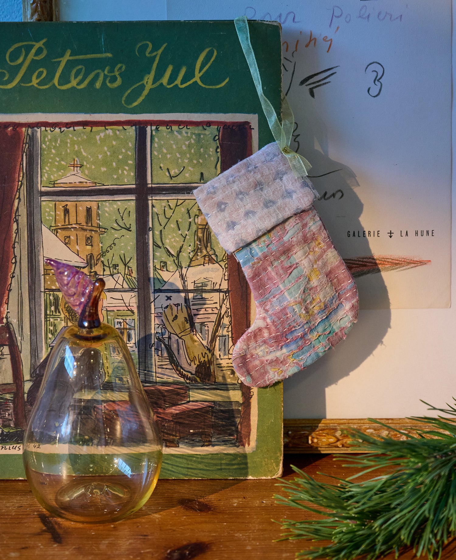 Christmas Sock Ornament - No. 57