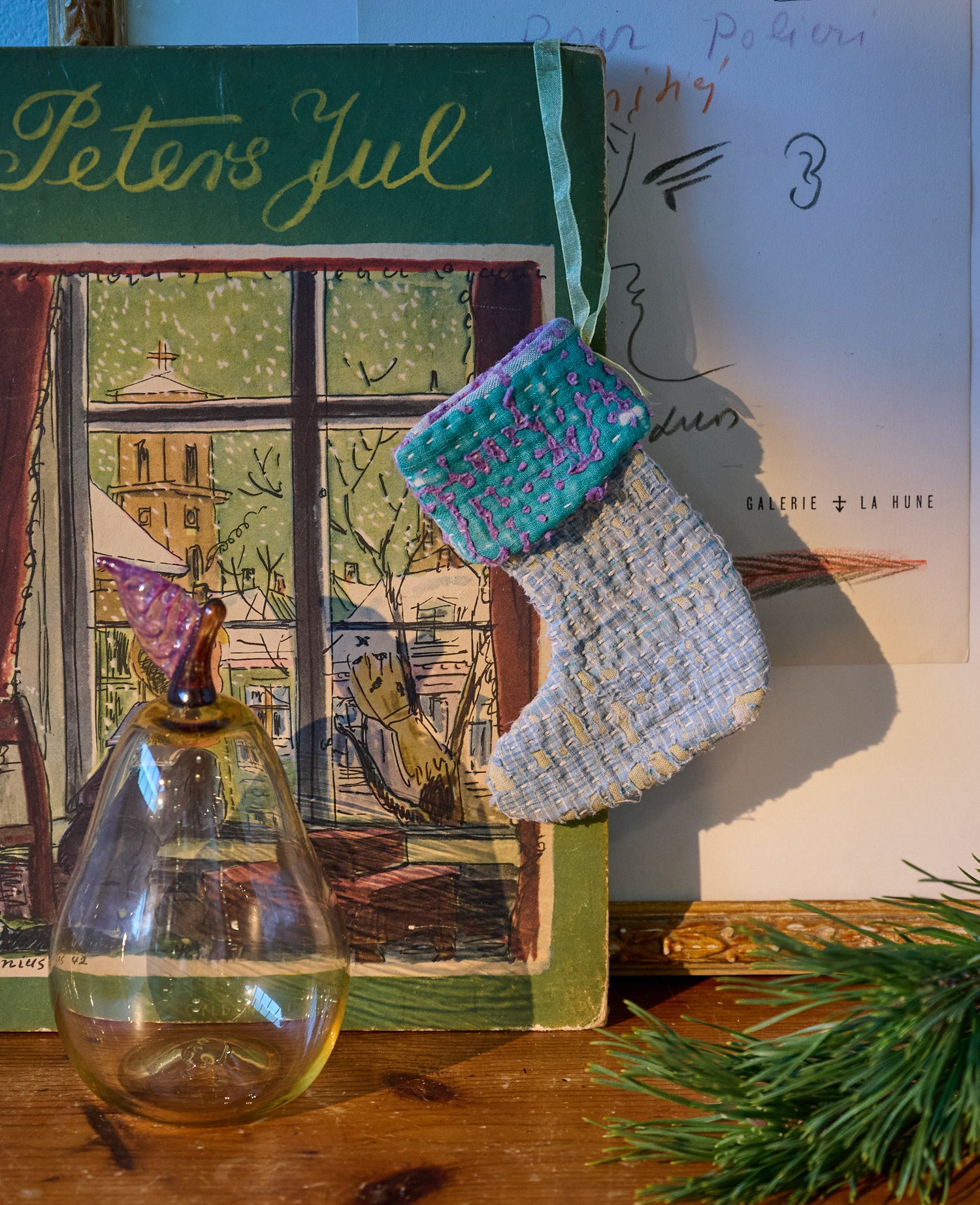 Christmas Sock Ornament - No. 60