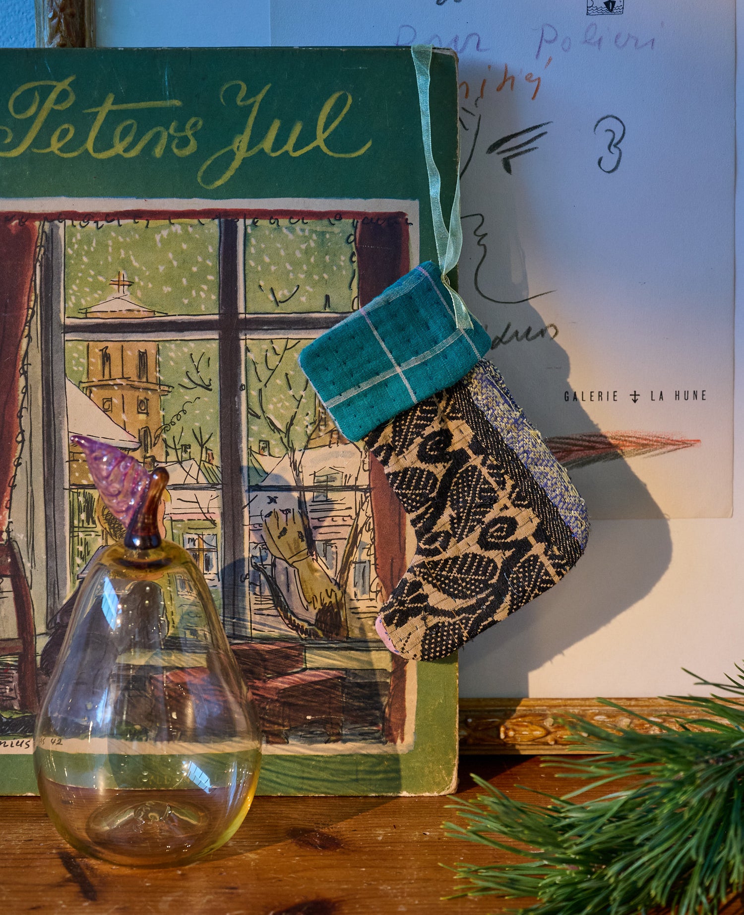 Christmas Sock Ornament - No. 97