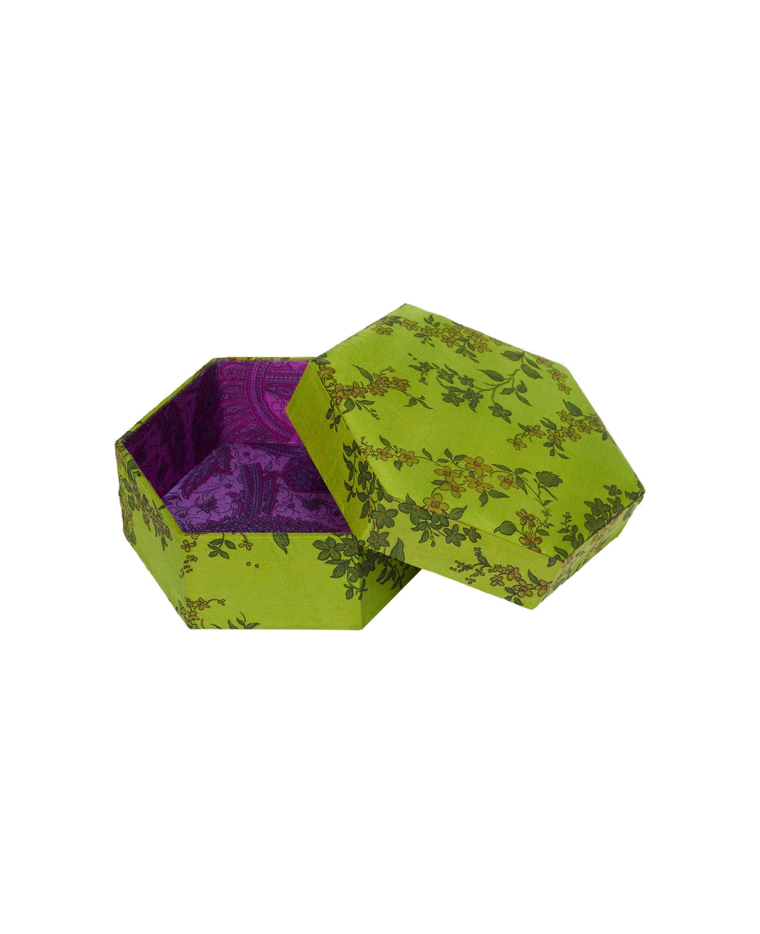 Susan Hexagon SILK Box - No. 6