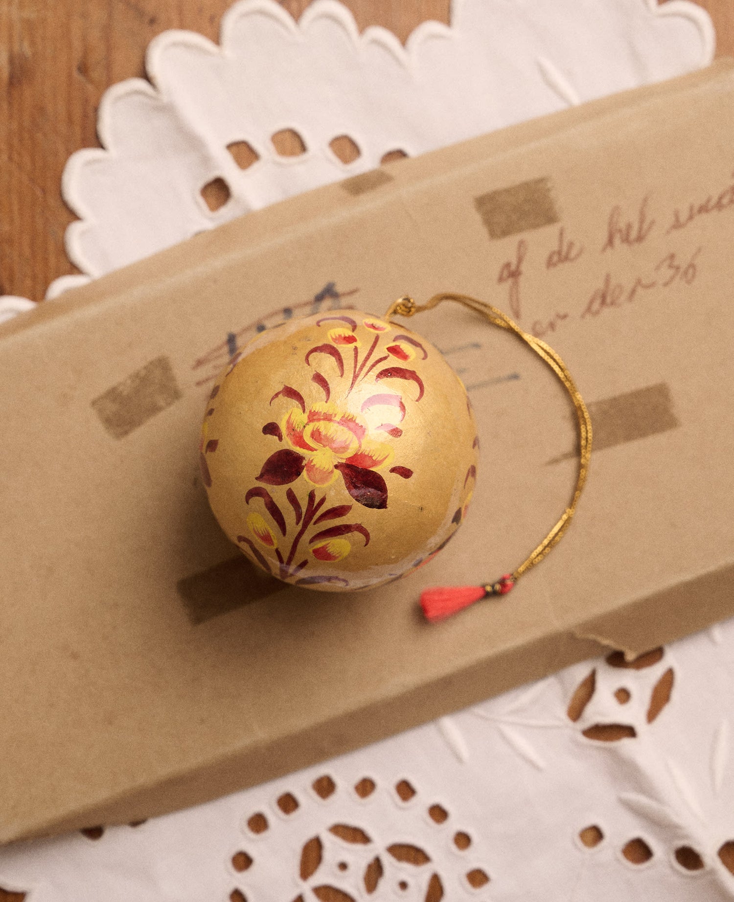 Handpainted Christmas Ornament - No. 122