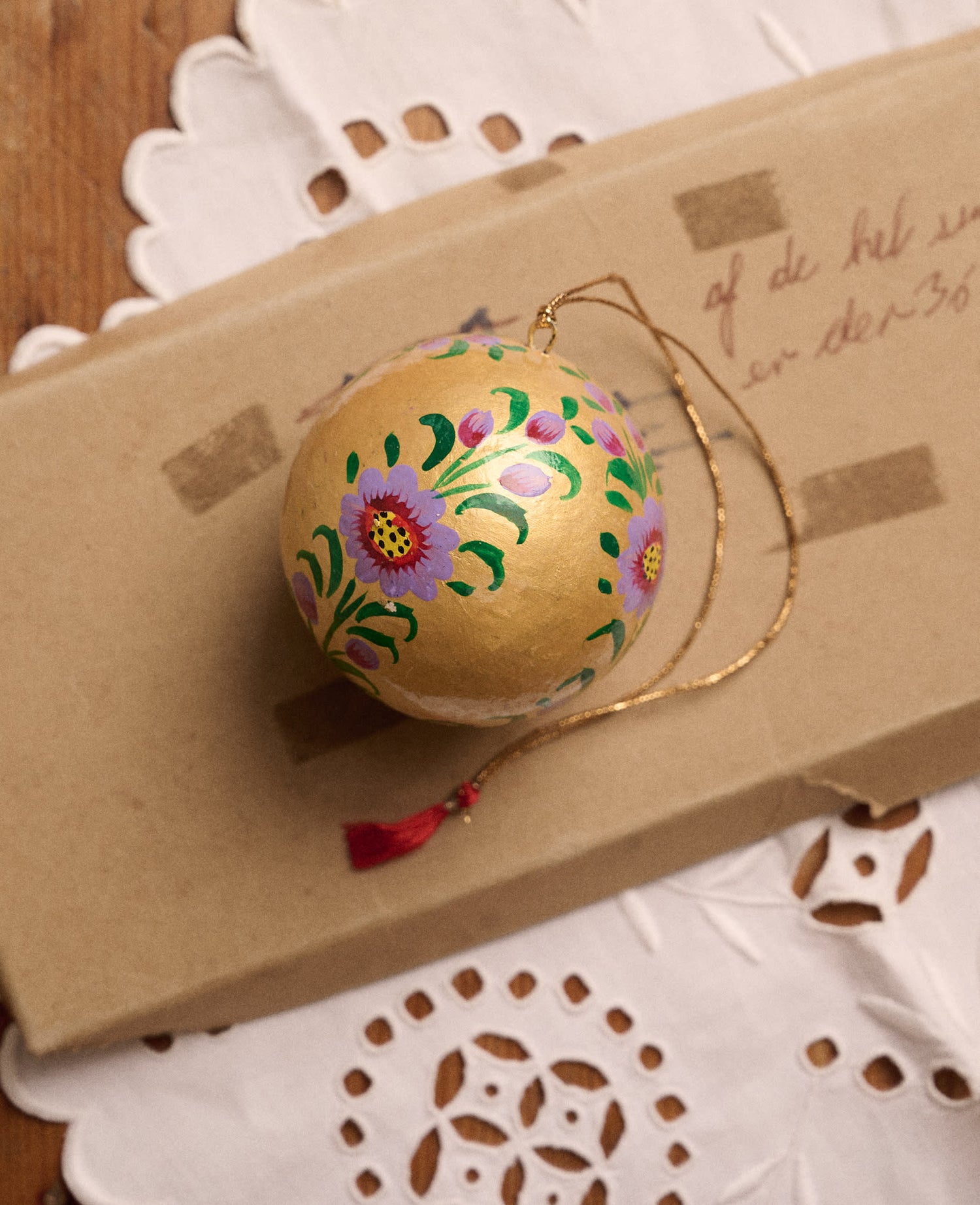 Handpainted Christmas Ornament - No. 128