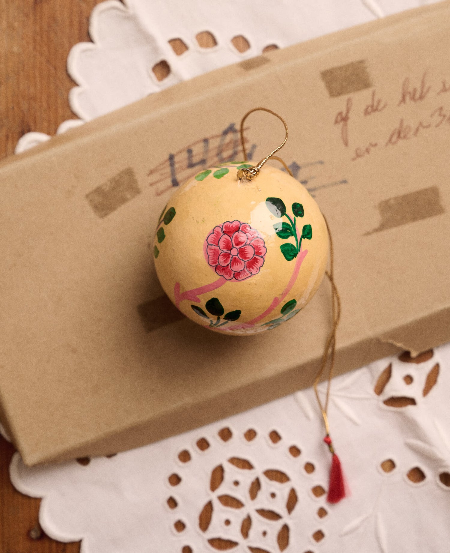 Handpainted Christmas Ornament - No. 136