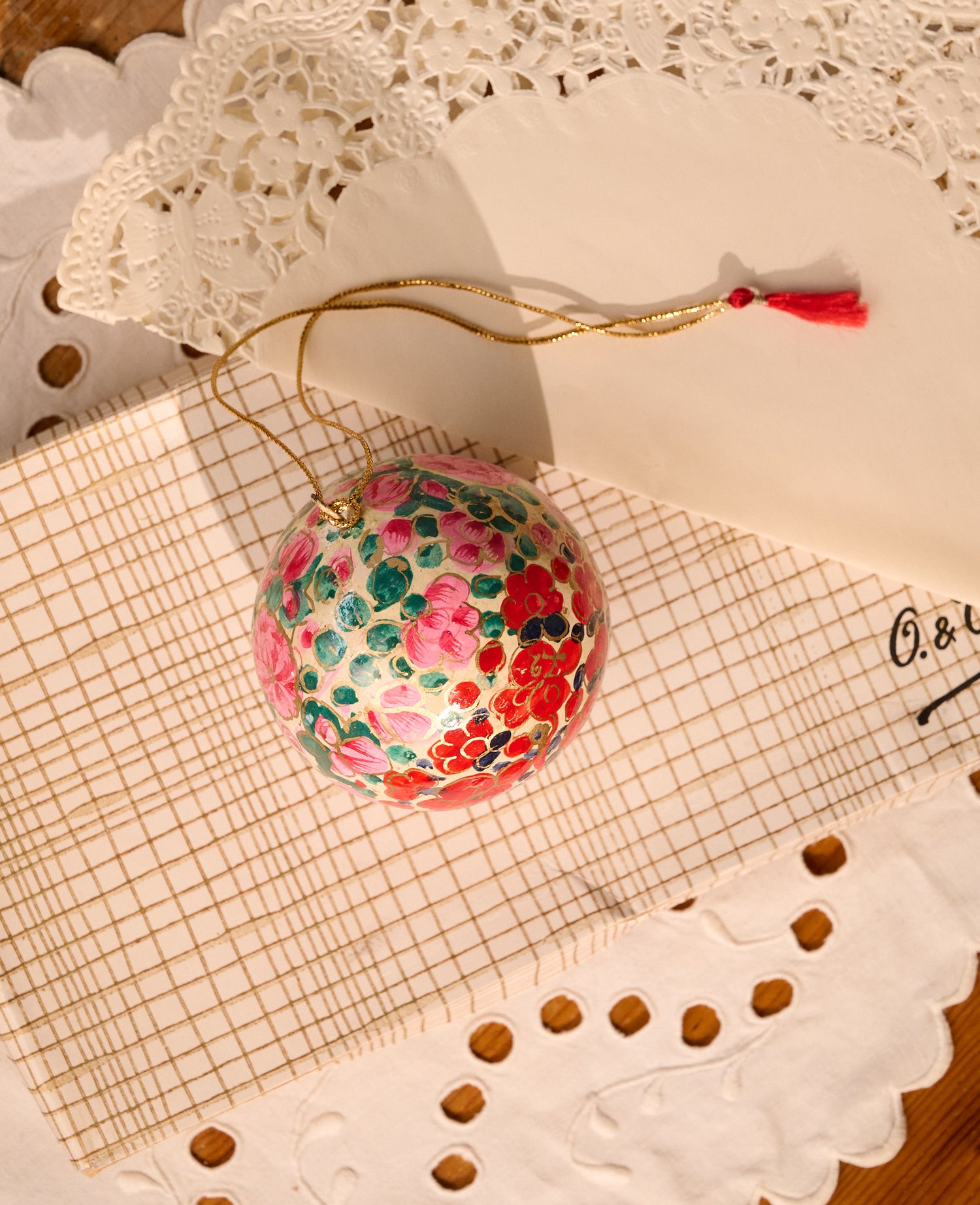 Handpainted Christmas Ornament - No. 64