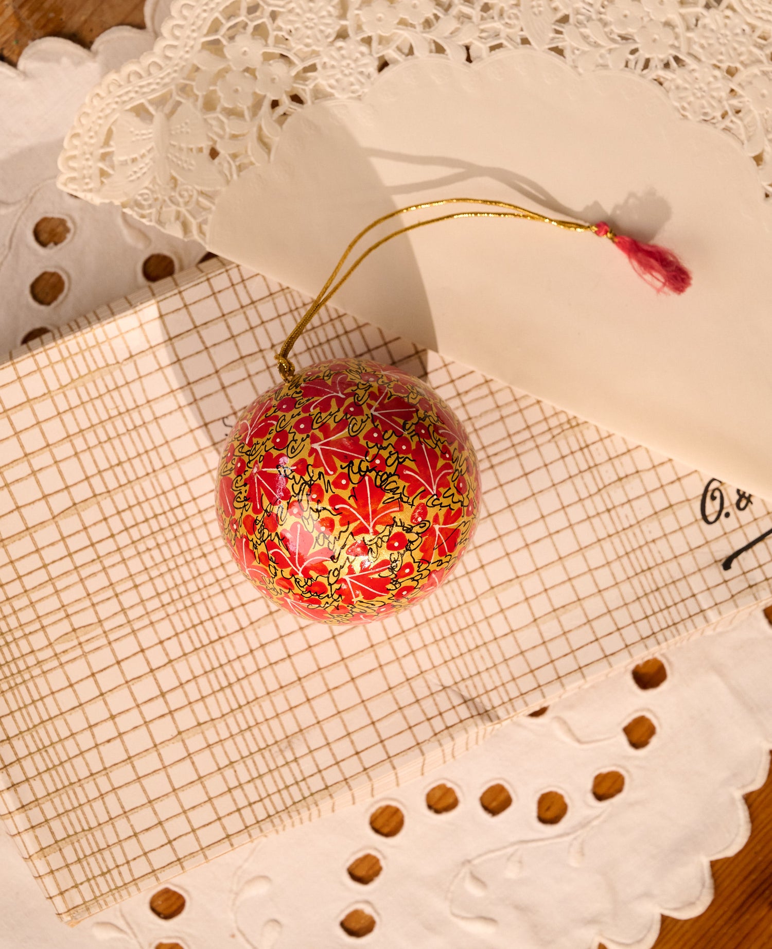 Handpainted Christmas Ornament - No. 78