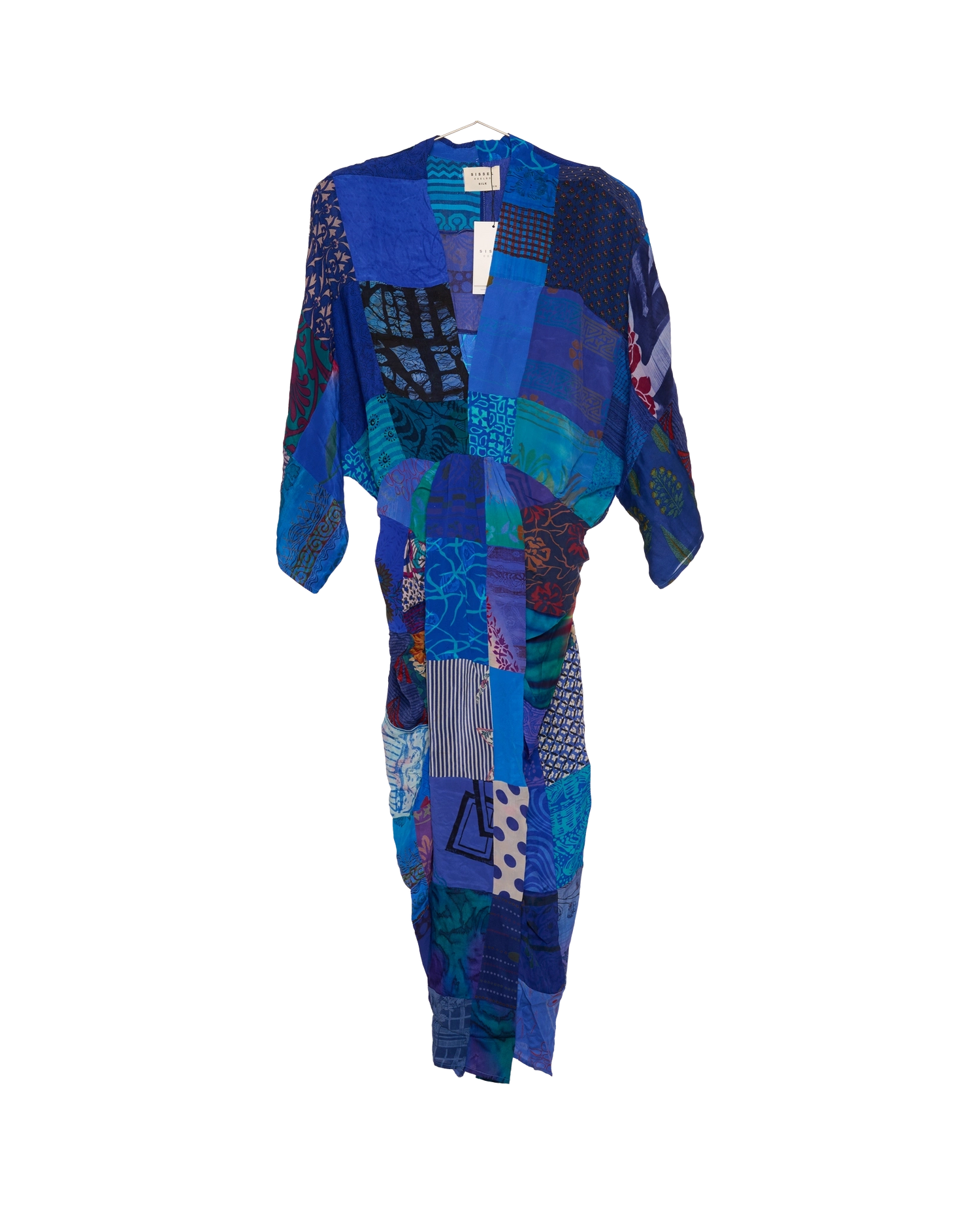 Juno SILK Patchwork Dress - No. 163