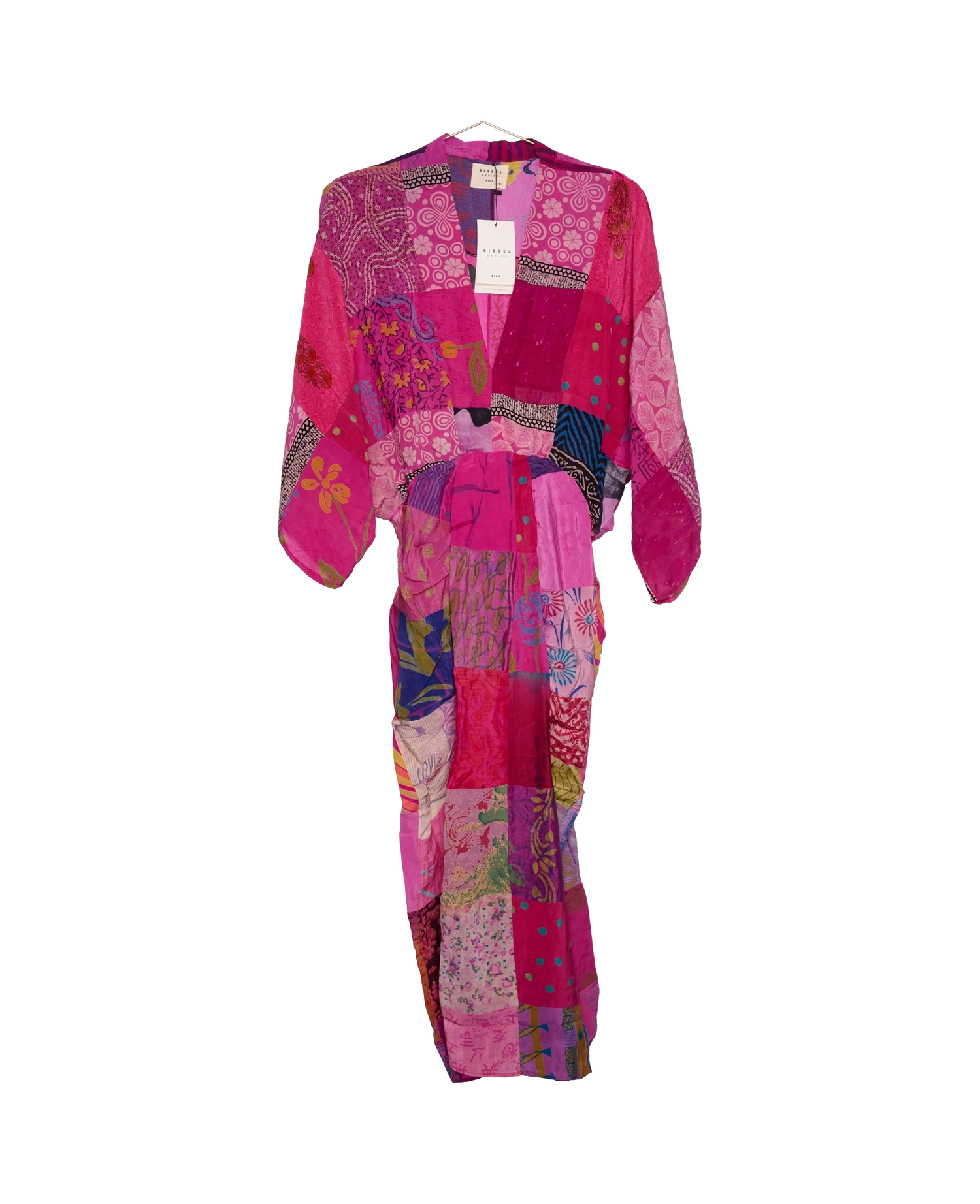 Juno SILK Patchwork Dress - No. 59
