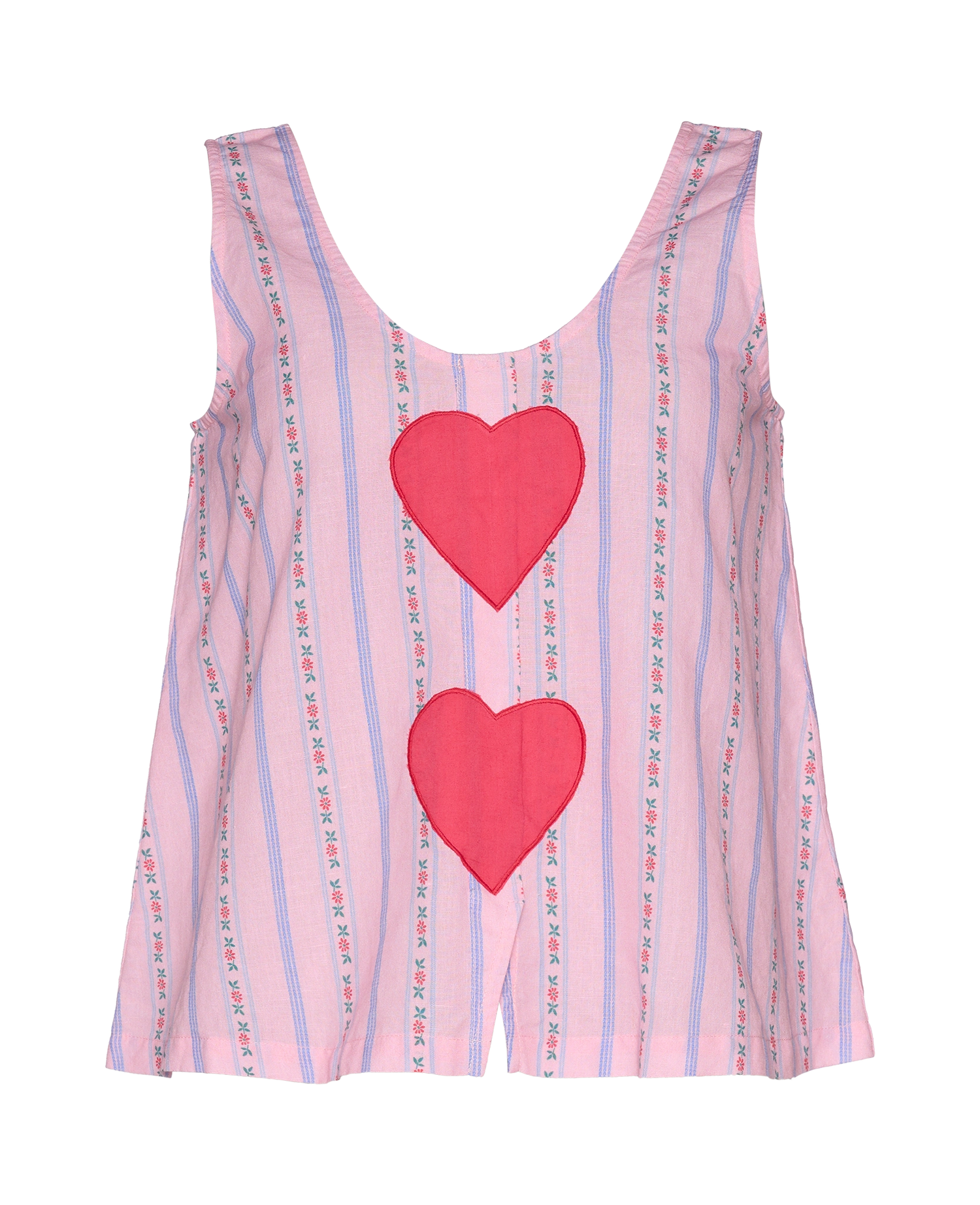 Sweetheart Strap Top - Vintage Rose