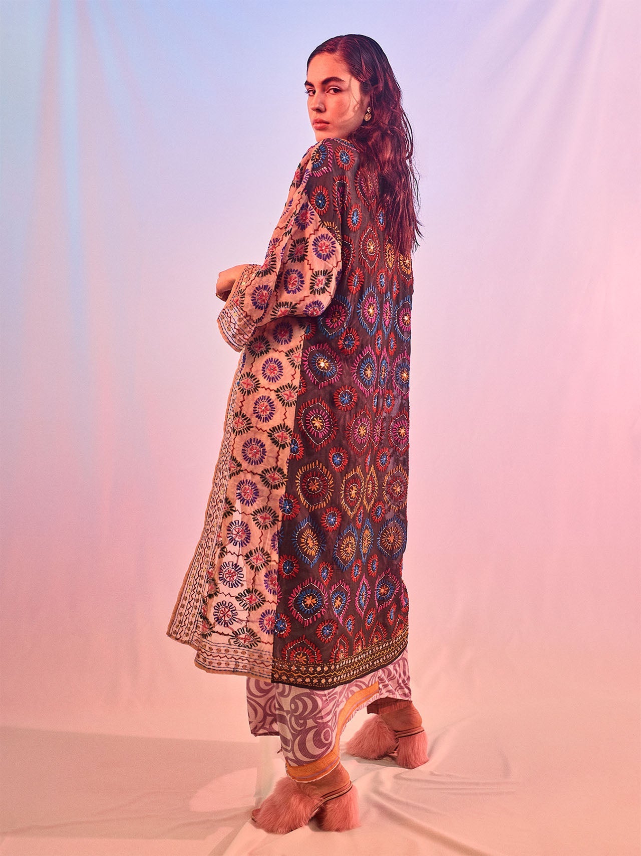 Chennai Long Kimono - Sale