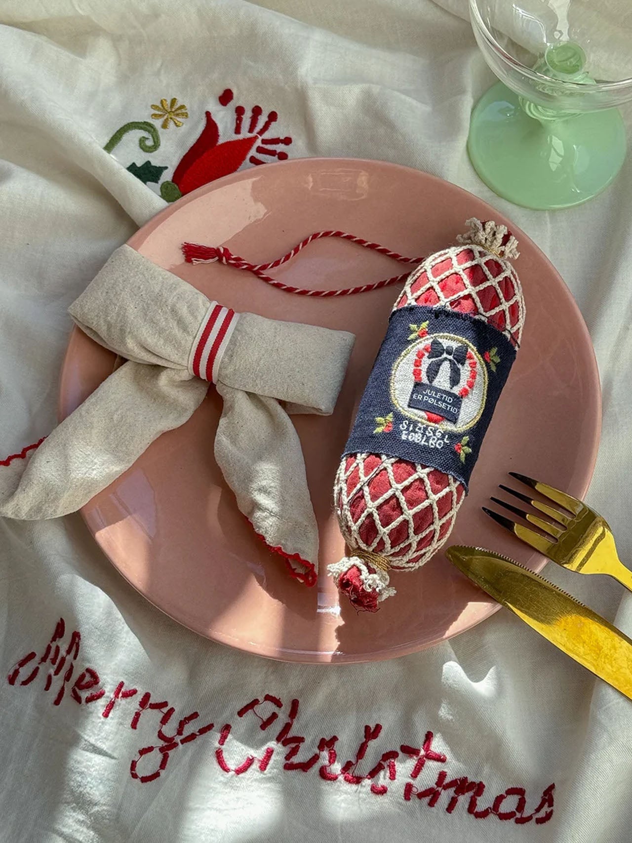 Sausage Ornament