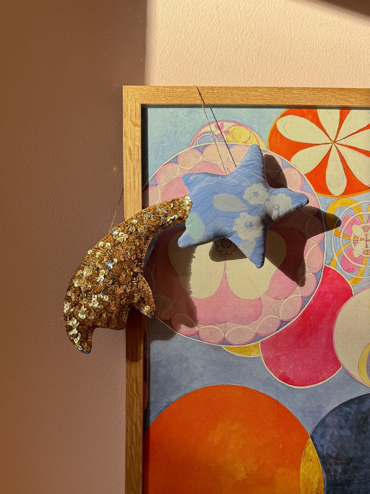 Shooting Star SILK Ornament