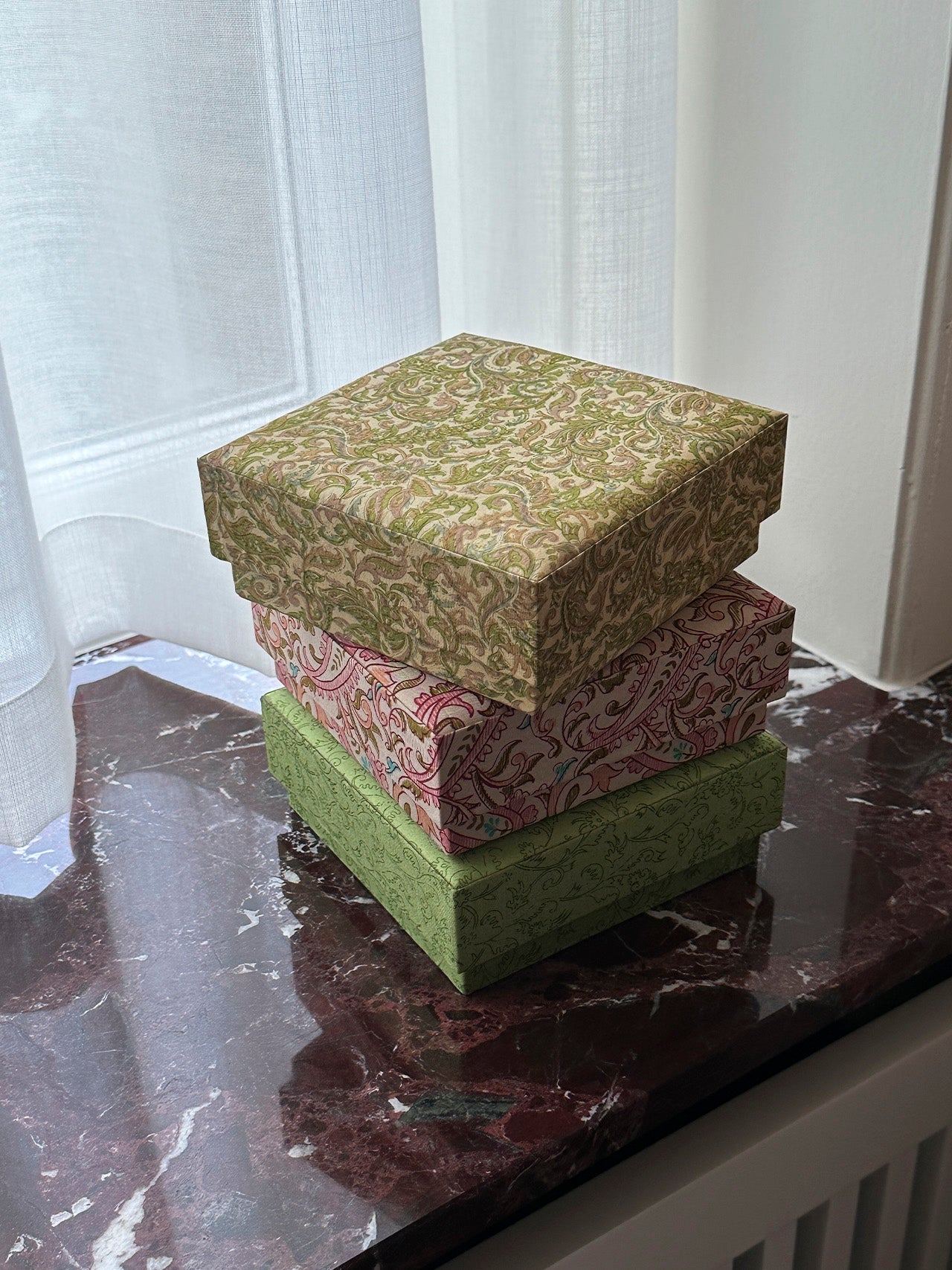 Tiffany Square SILK Box