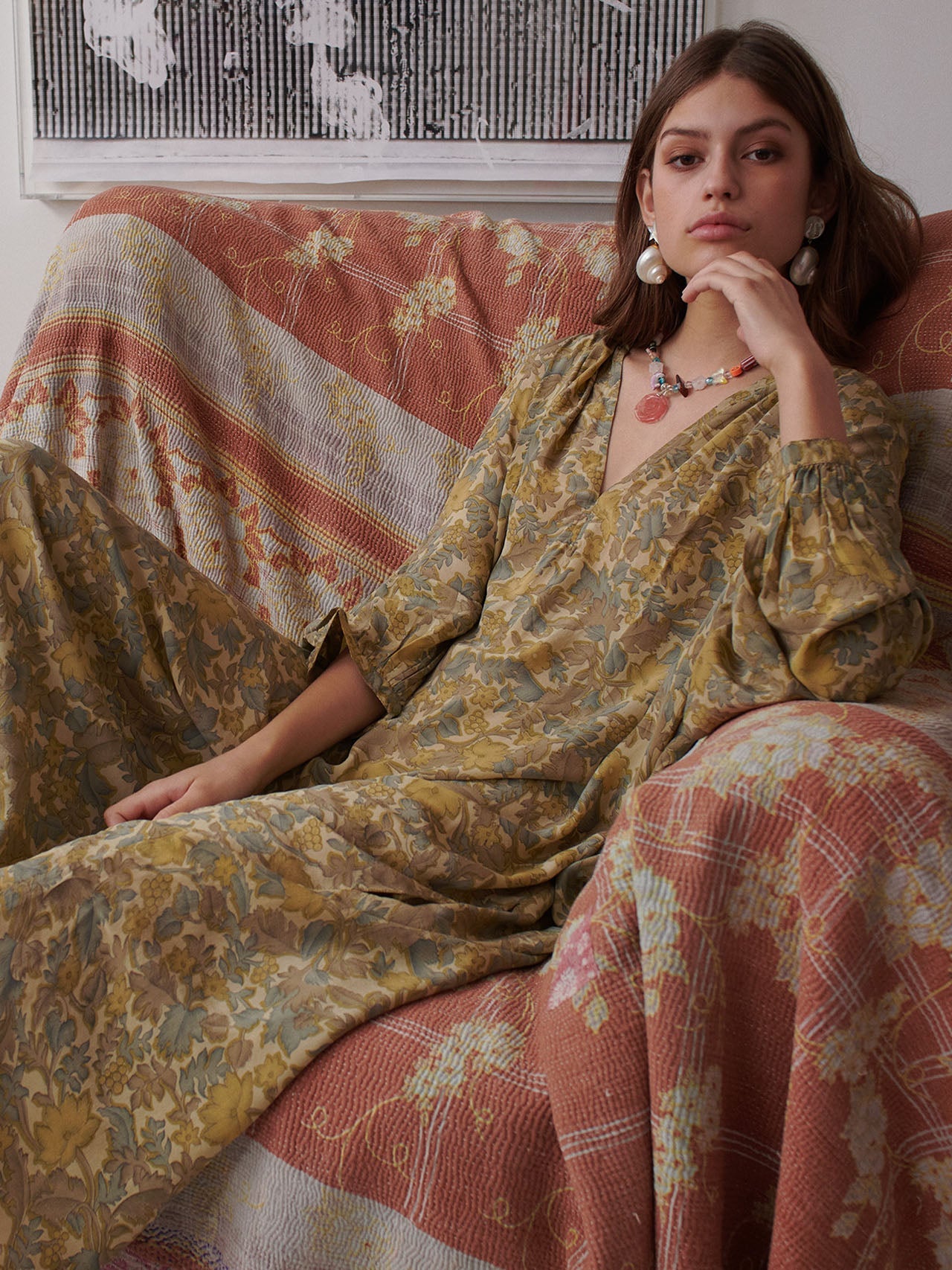 Vienna SILK Caftan - Sale