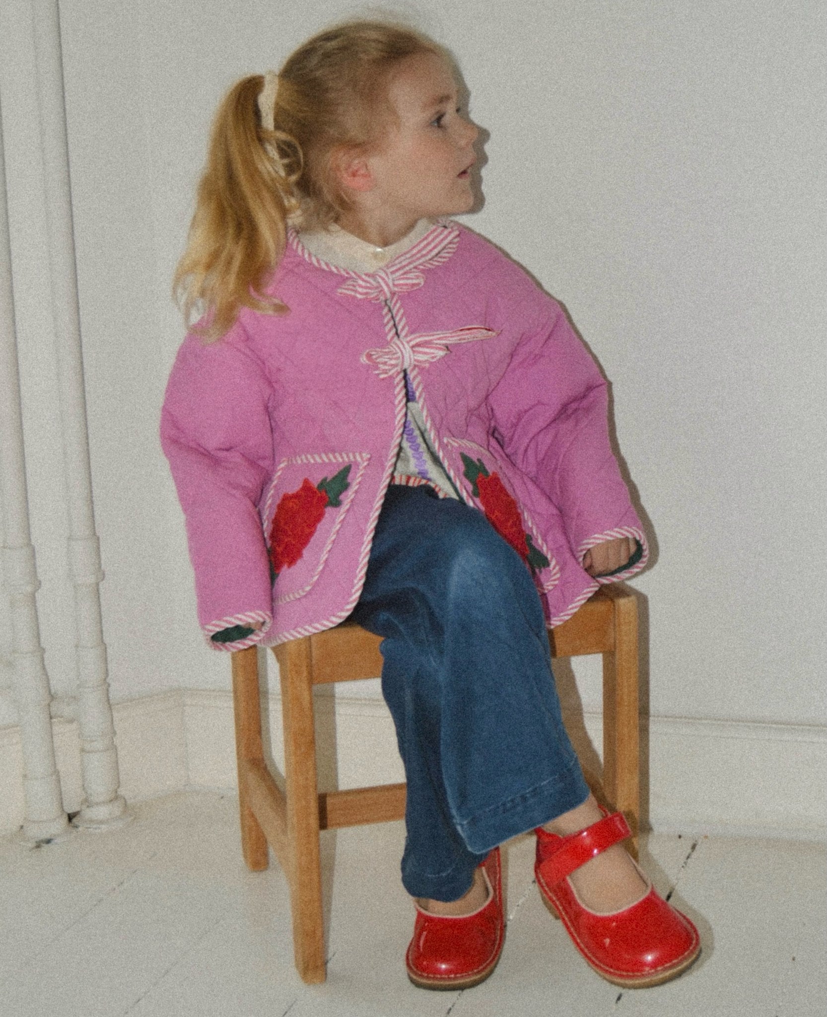 SISSEL MINI パッチワーク キルティングジャケット1-2y Penny MINI Jacket - Cyclamen – SISSEL EDELBO