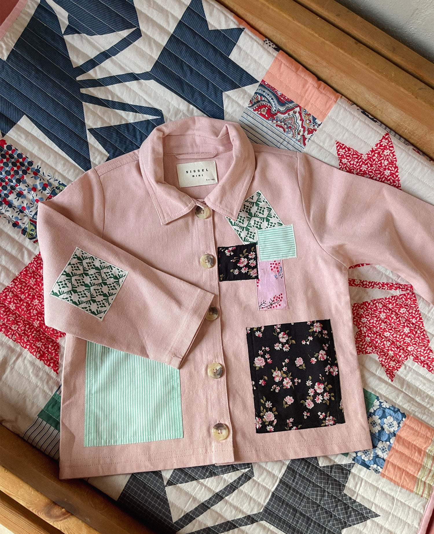 My MINI Jacket - Rose Patches