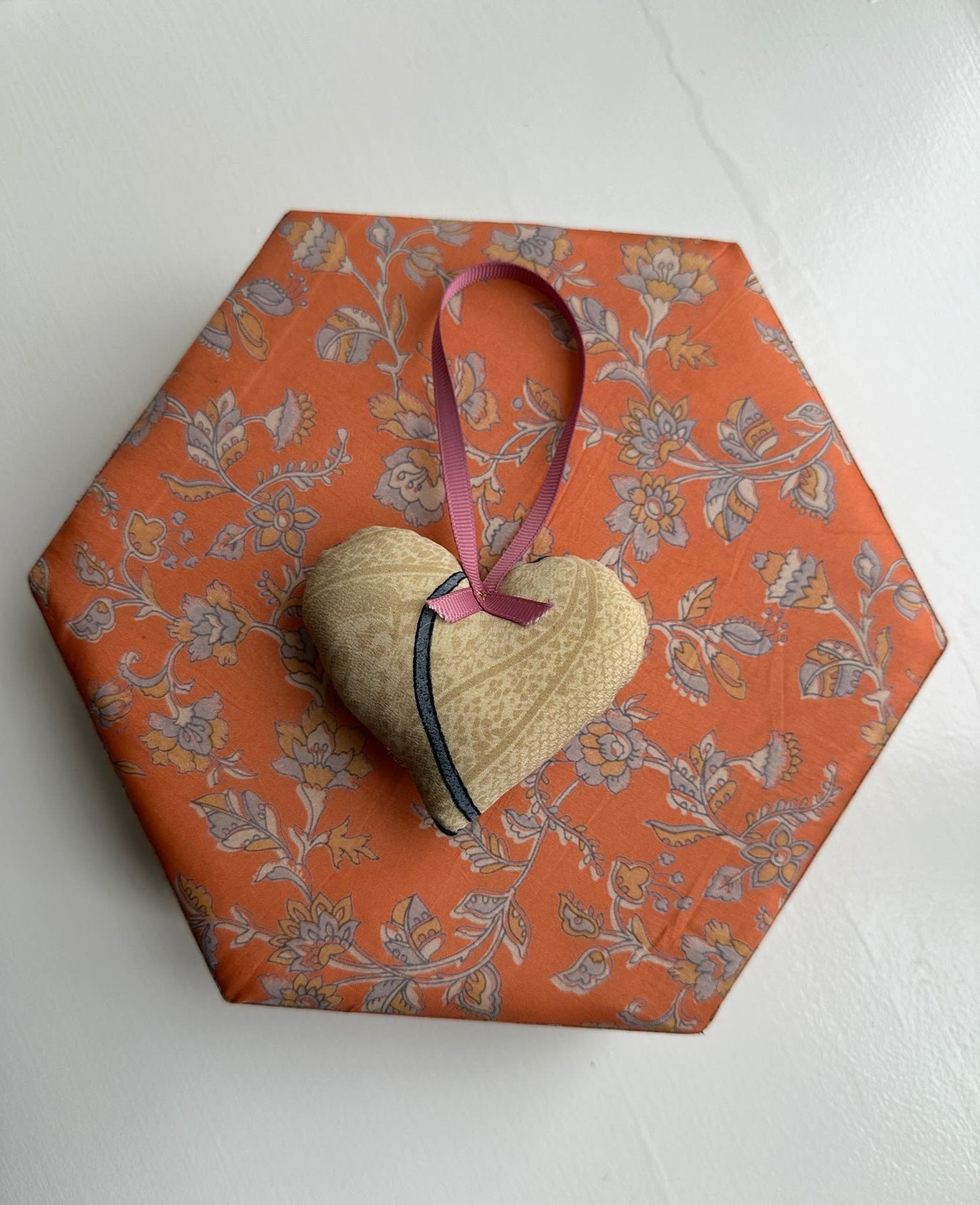 Megan Heart SILK Ornament - Sandstorm