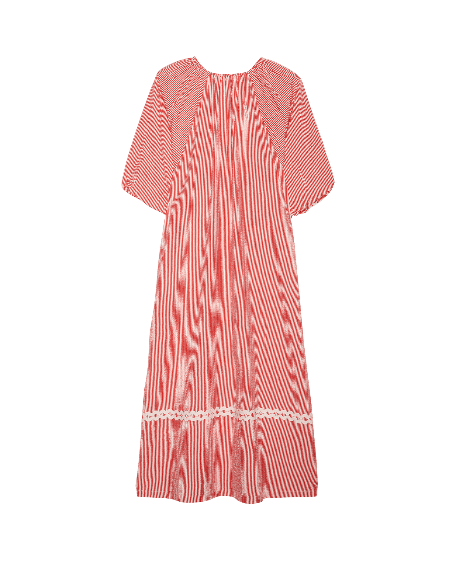 Abelone Dress - Red Flower