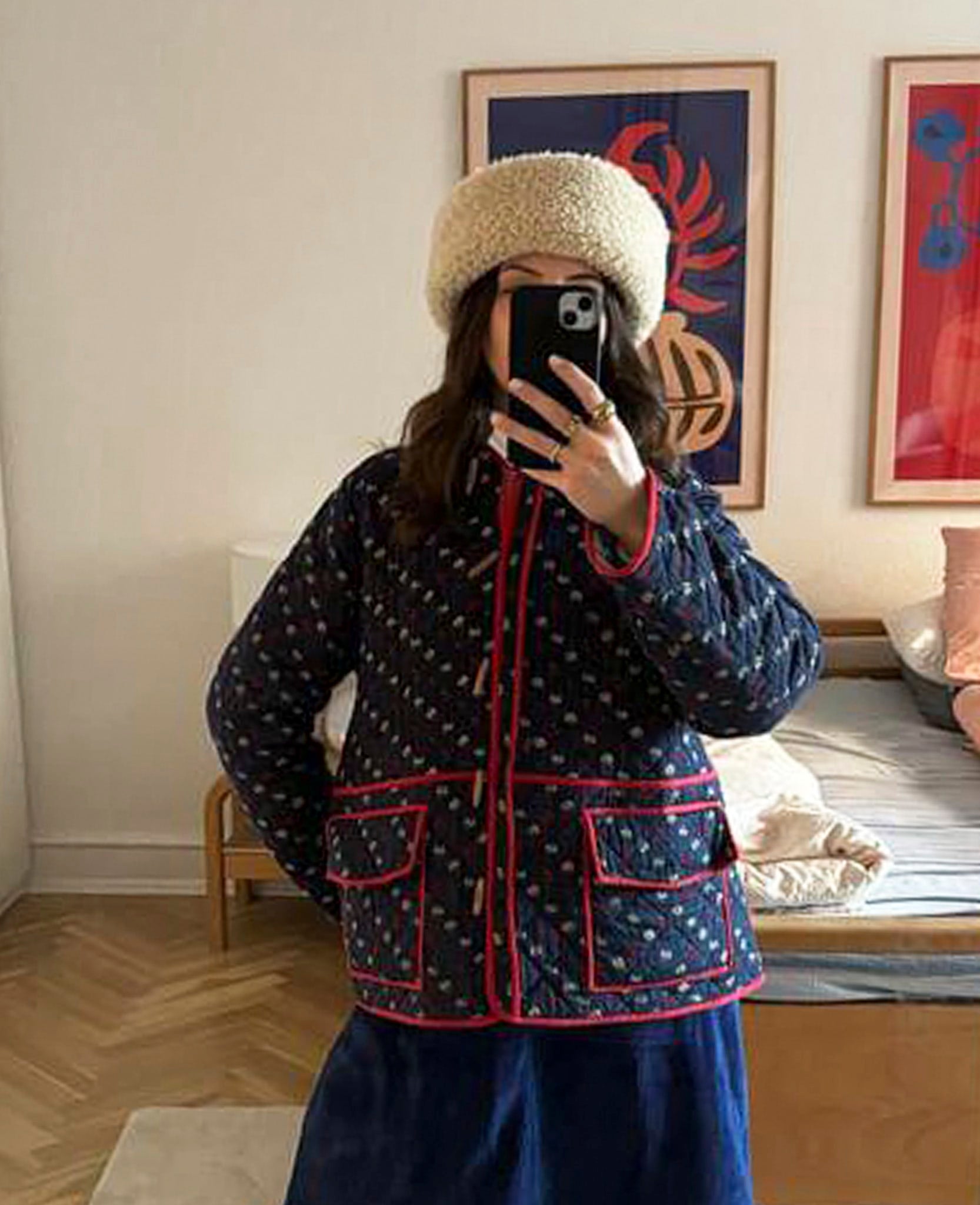 Adriane Jacket - Navy – SISSEL EDELBO