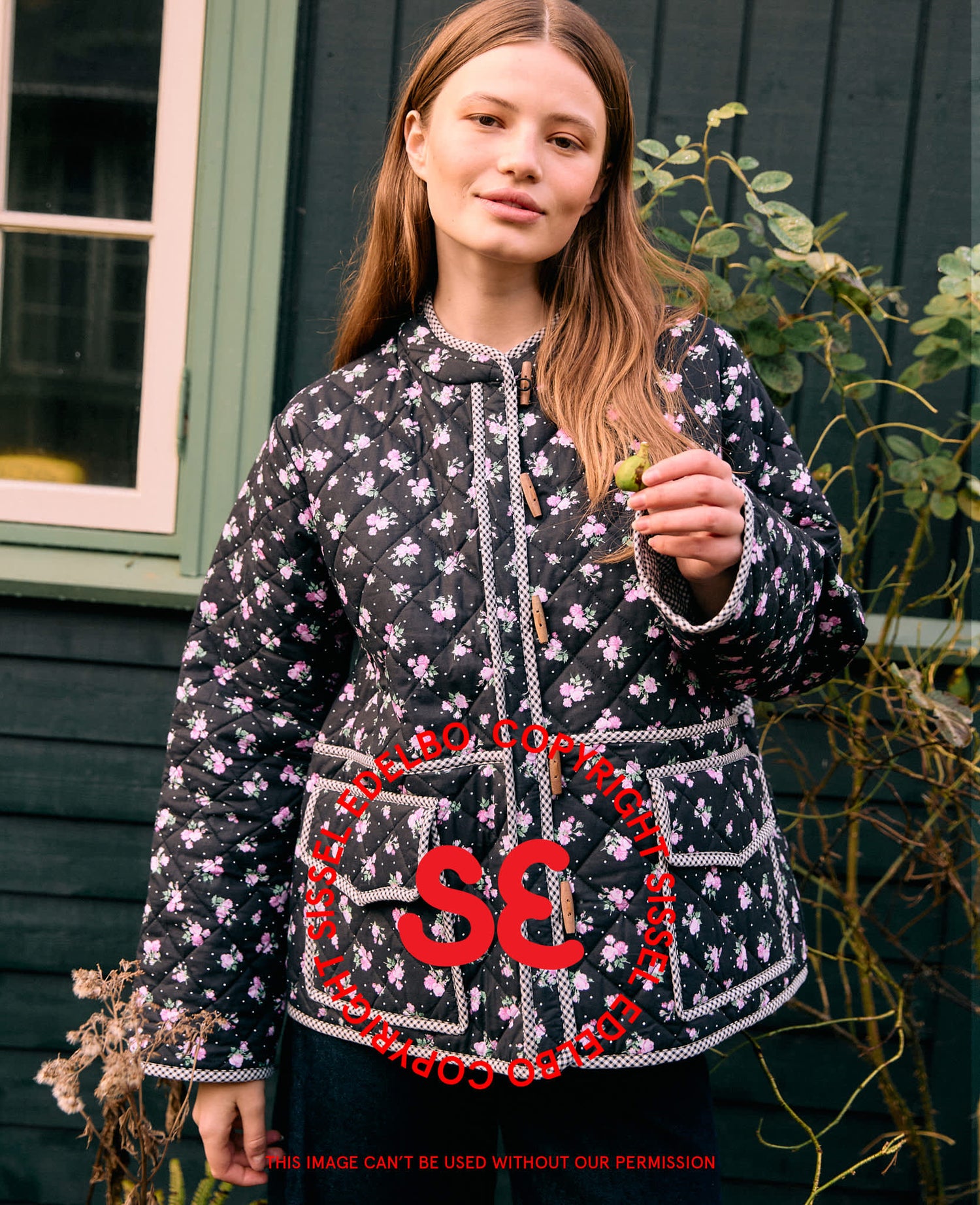 Adriane Jacket - Black Rose