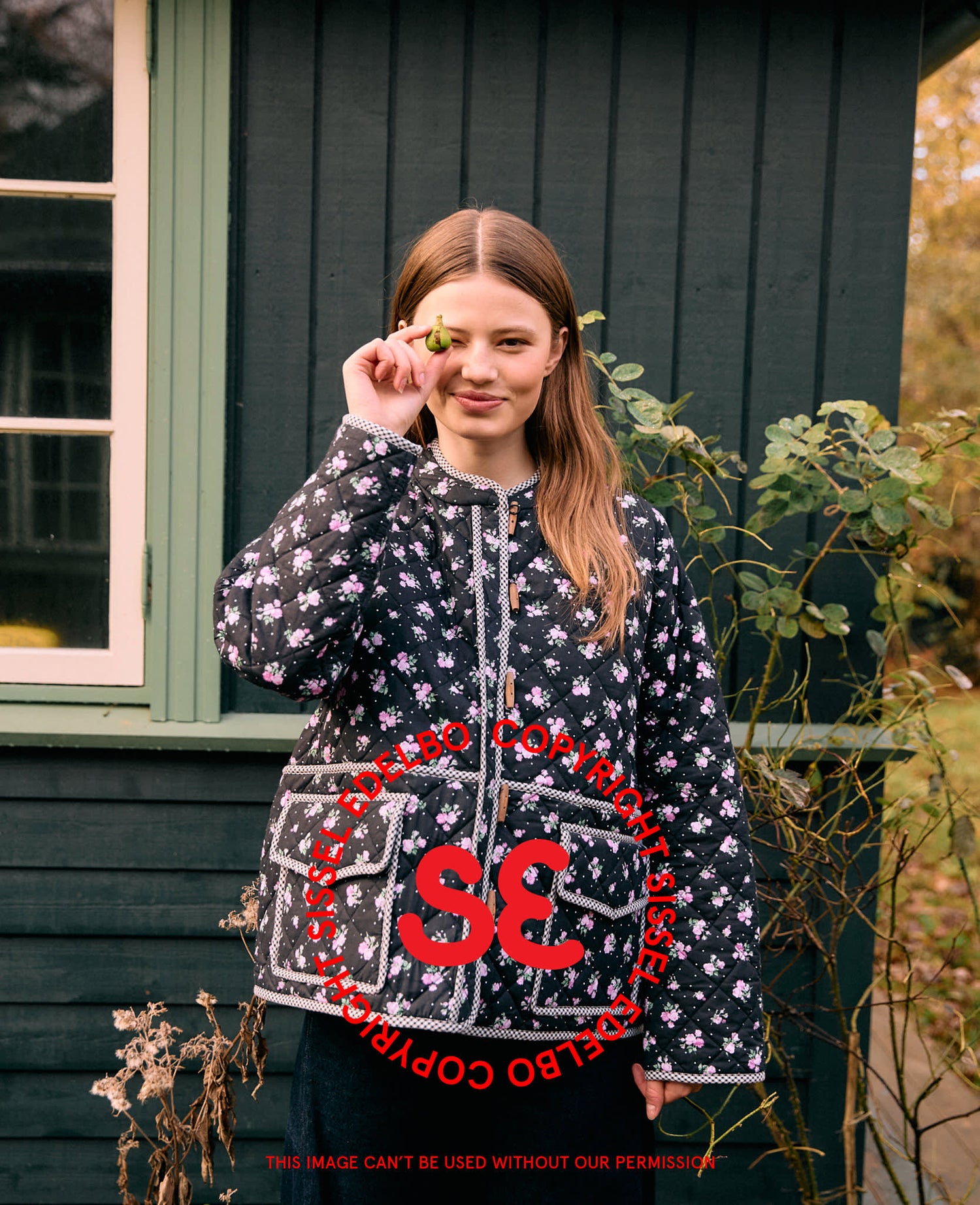 Adriane Jacket - Black Rose