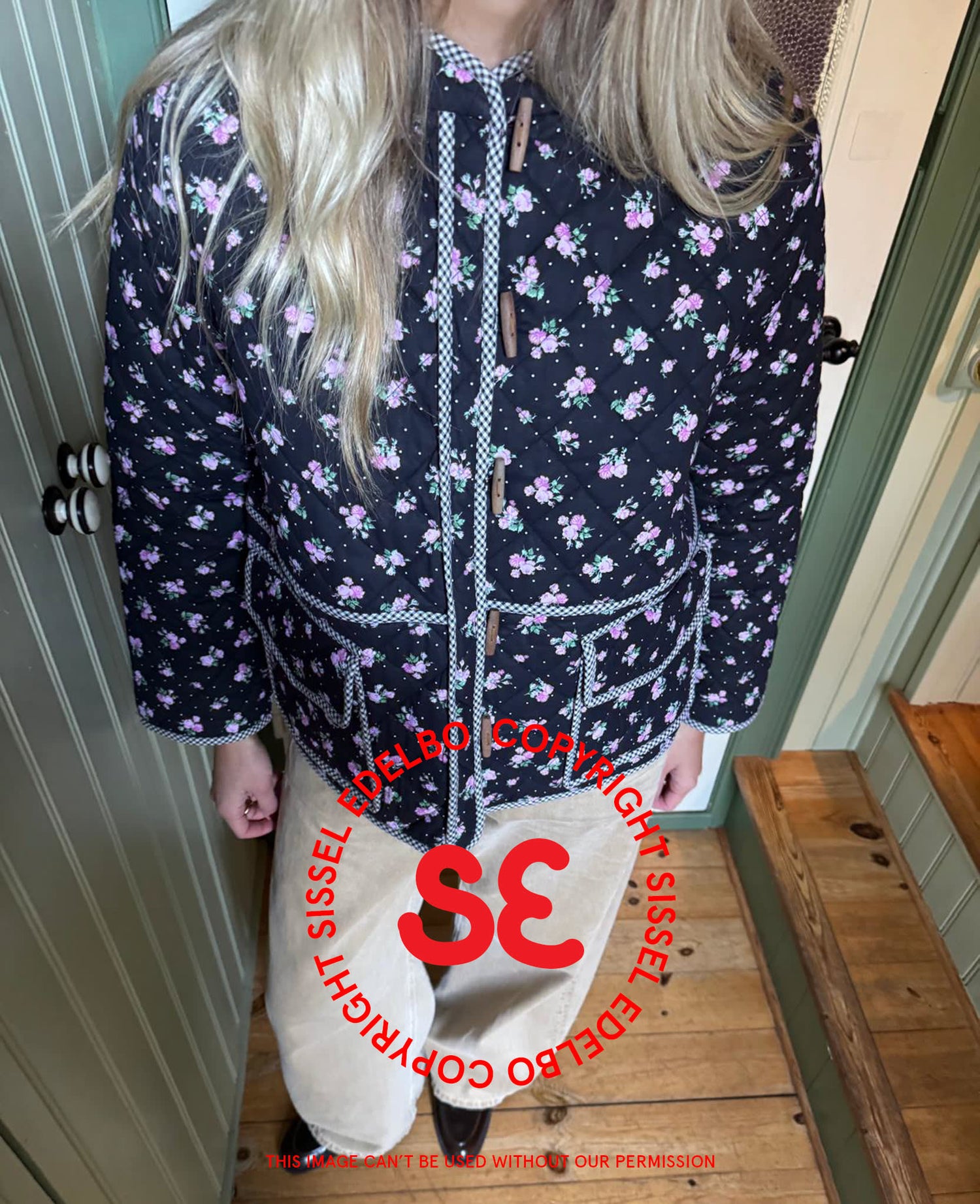 Adriane Jacket - Black Rose