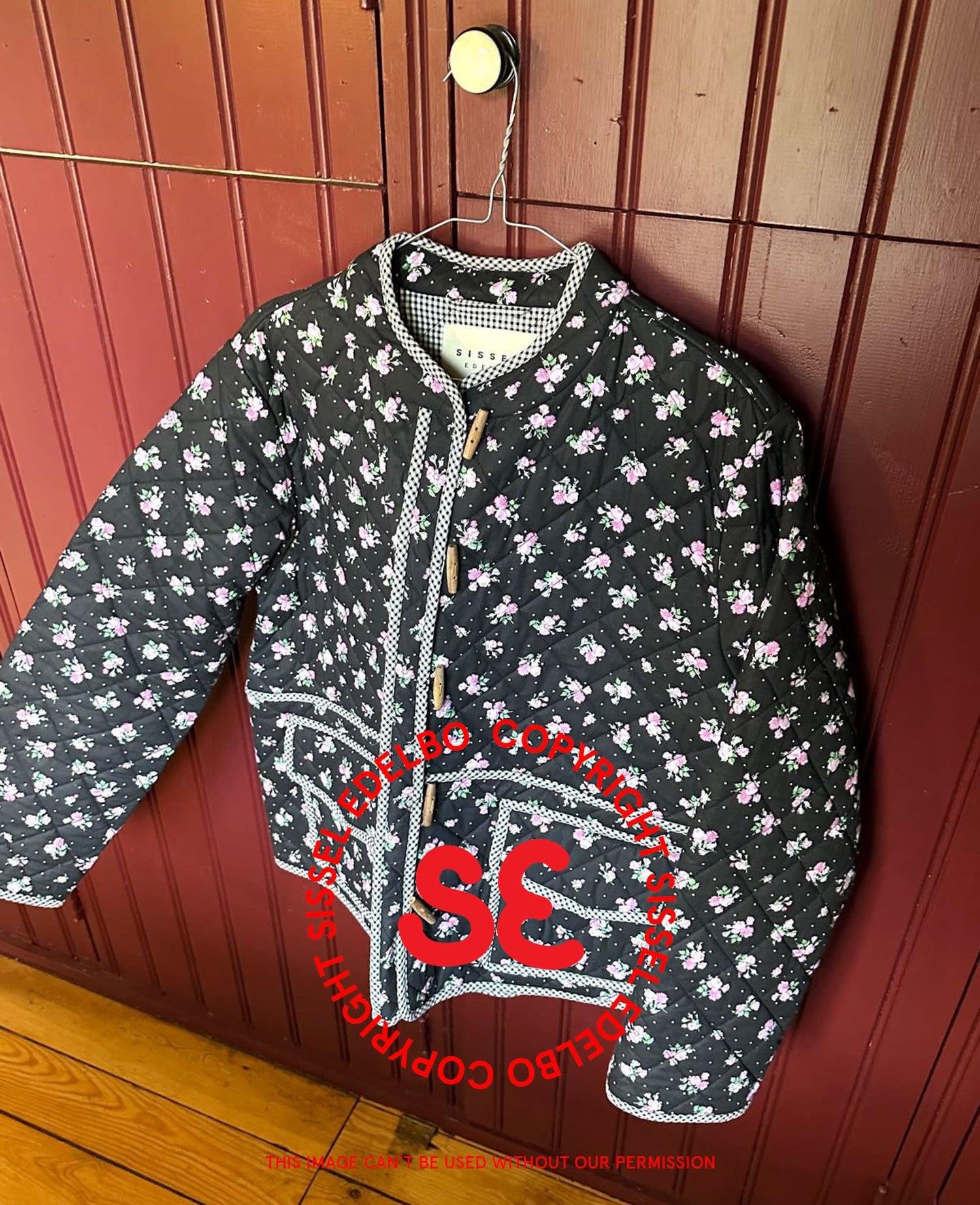 Adriane Jacket - Black Rose