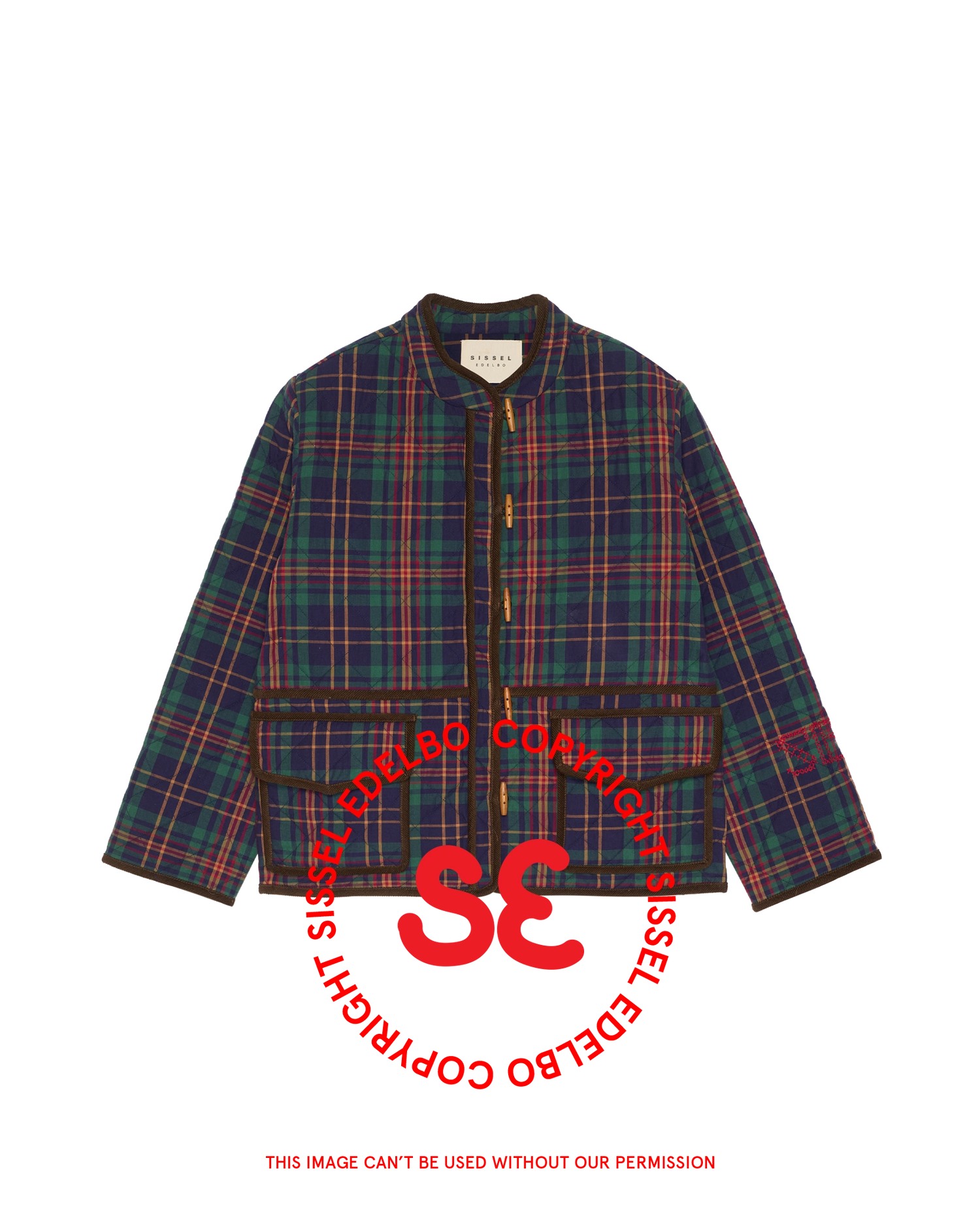 Adriane Jacket - Green Checks