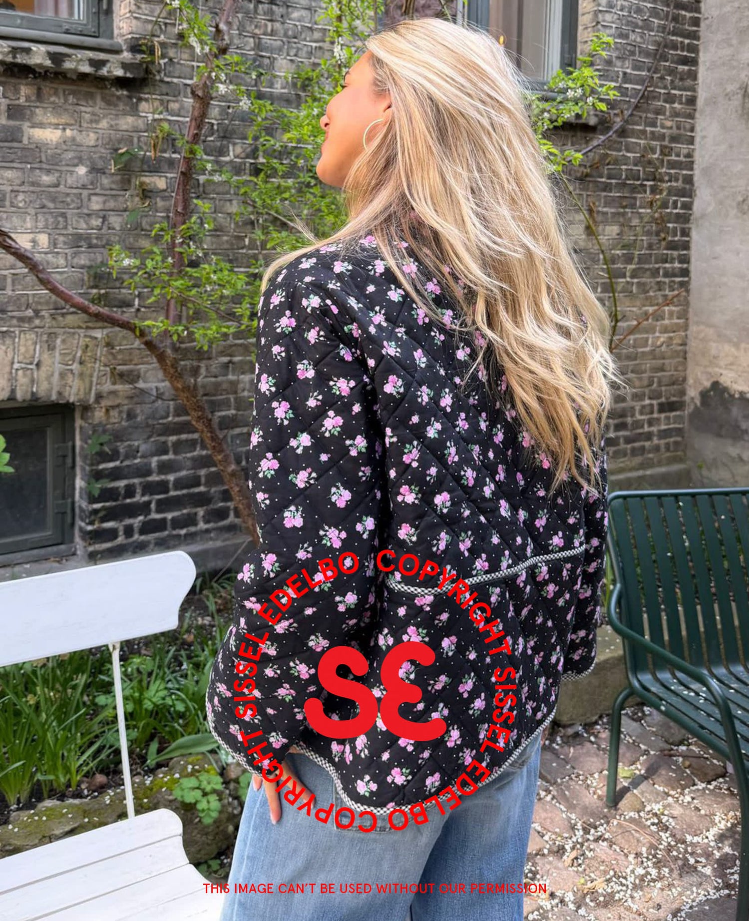 Adriane Jacket - Black Rose