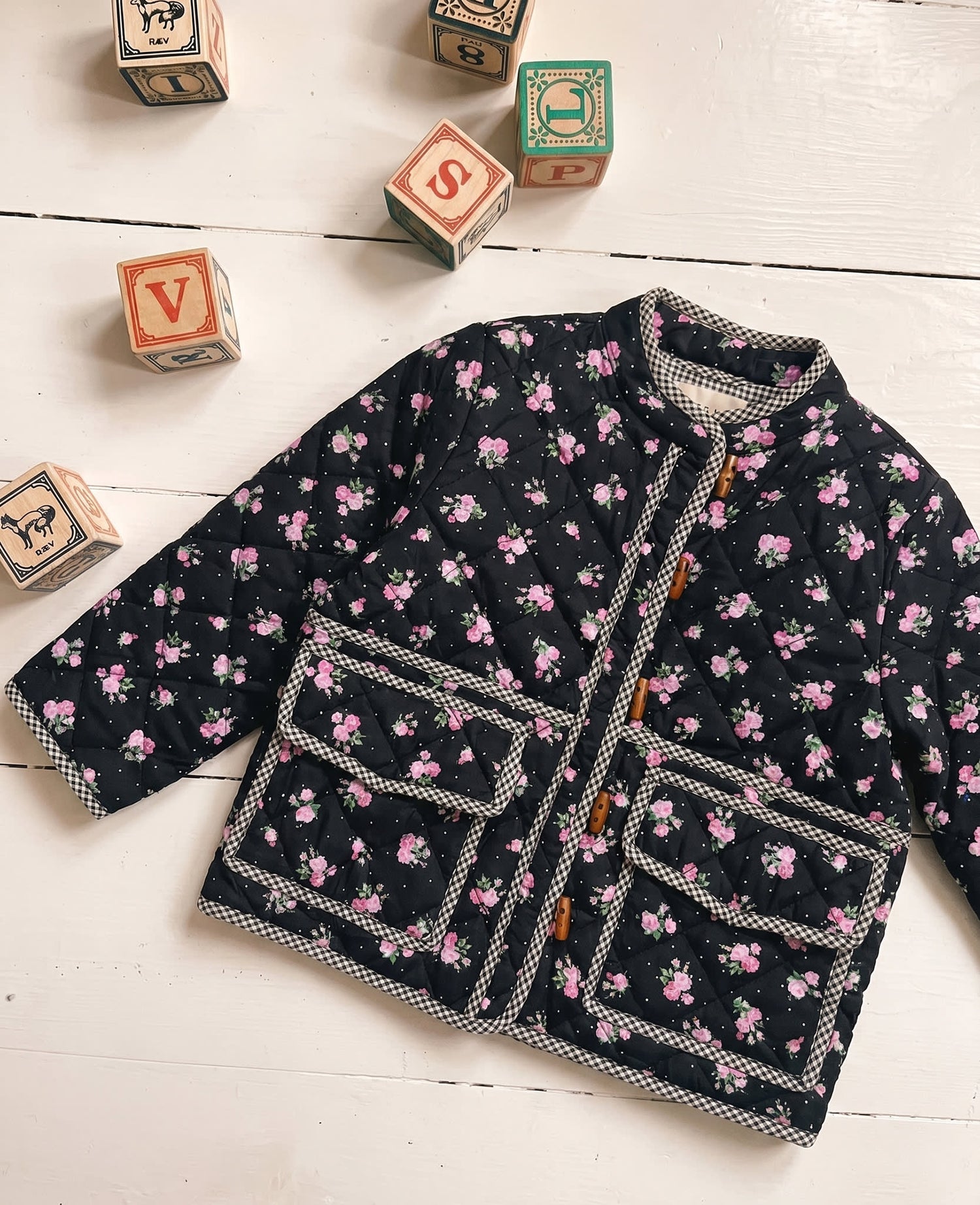 Adriane MINI Jacket - Black Rose