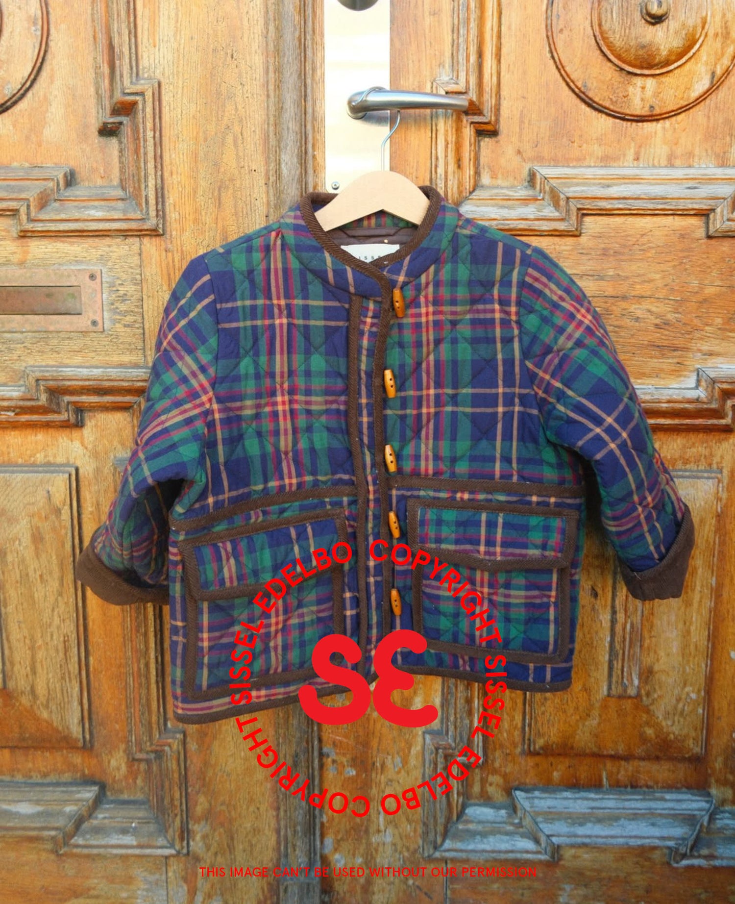 Adriane MINI Jacket - Green Checks