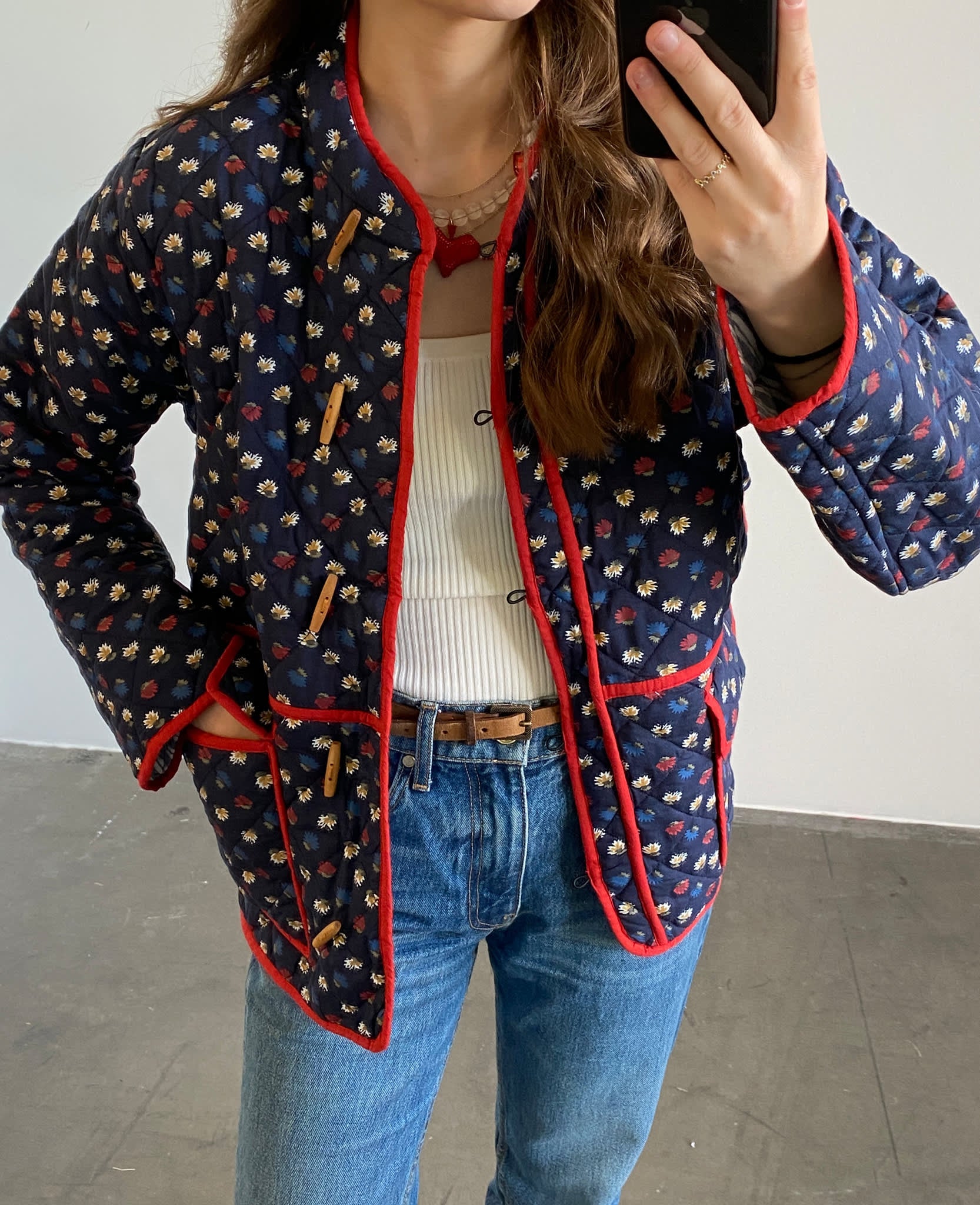 Adriane Jacket - Navy – SISSEL EDELBO