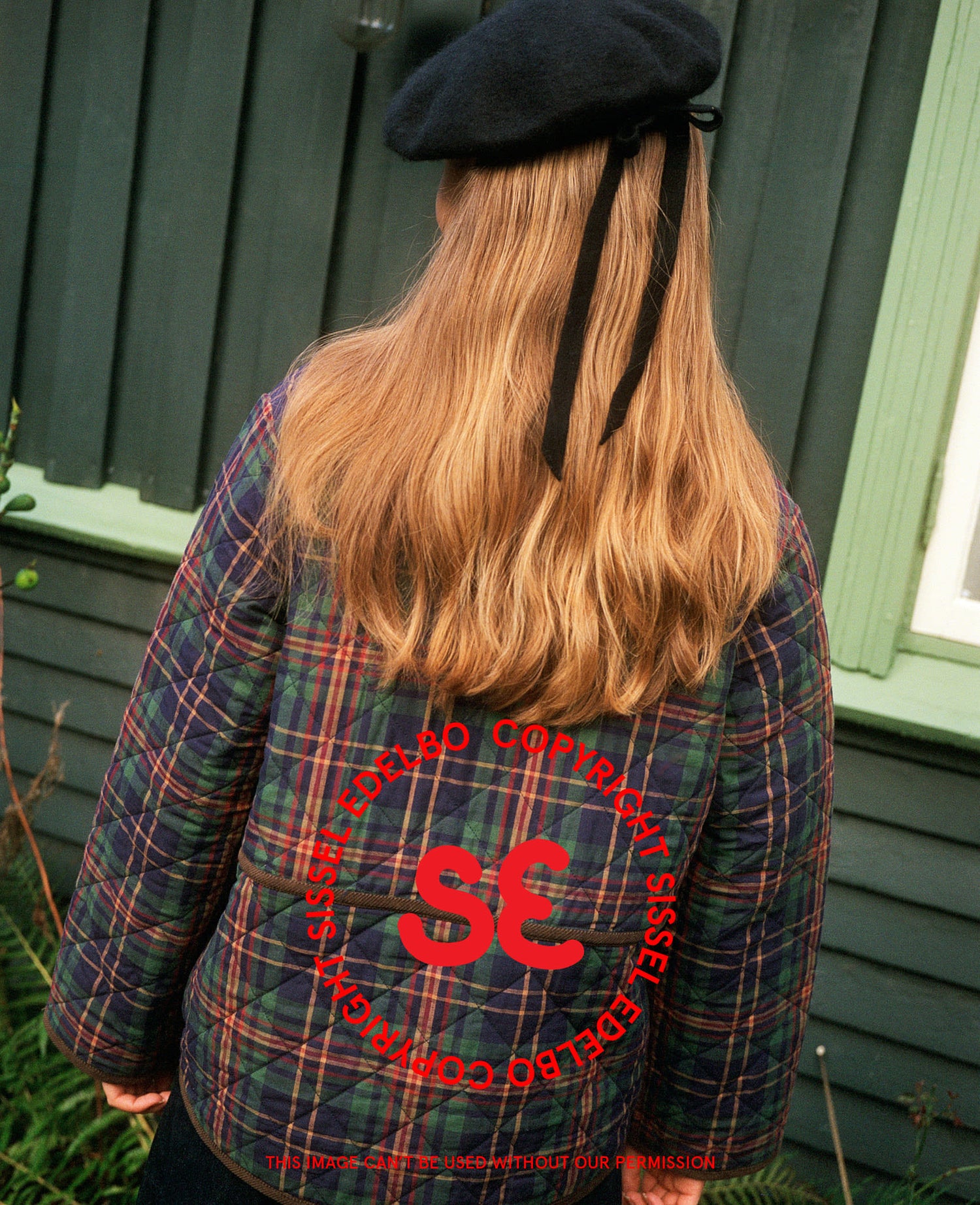 Adriane Jacket - Green Checks