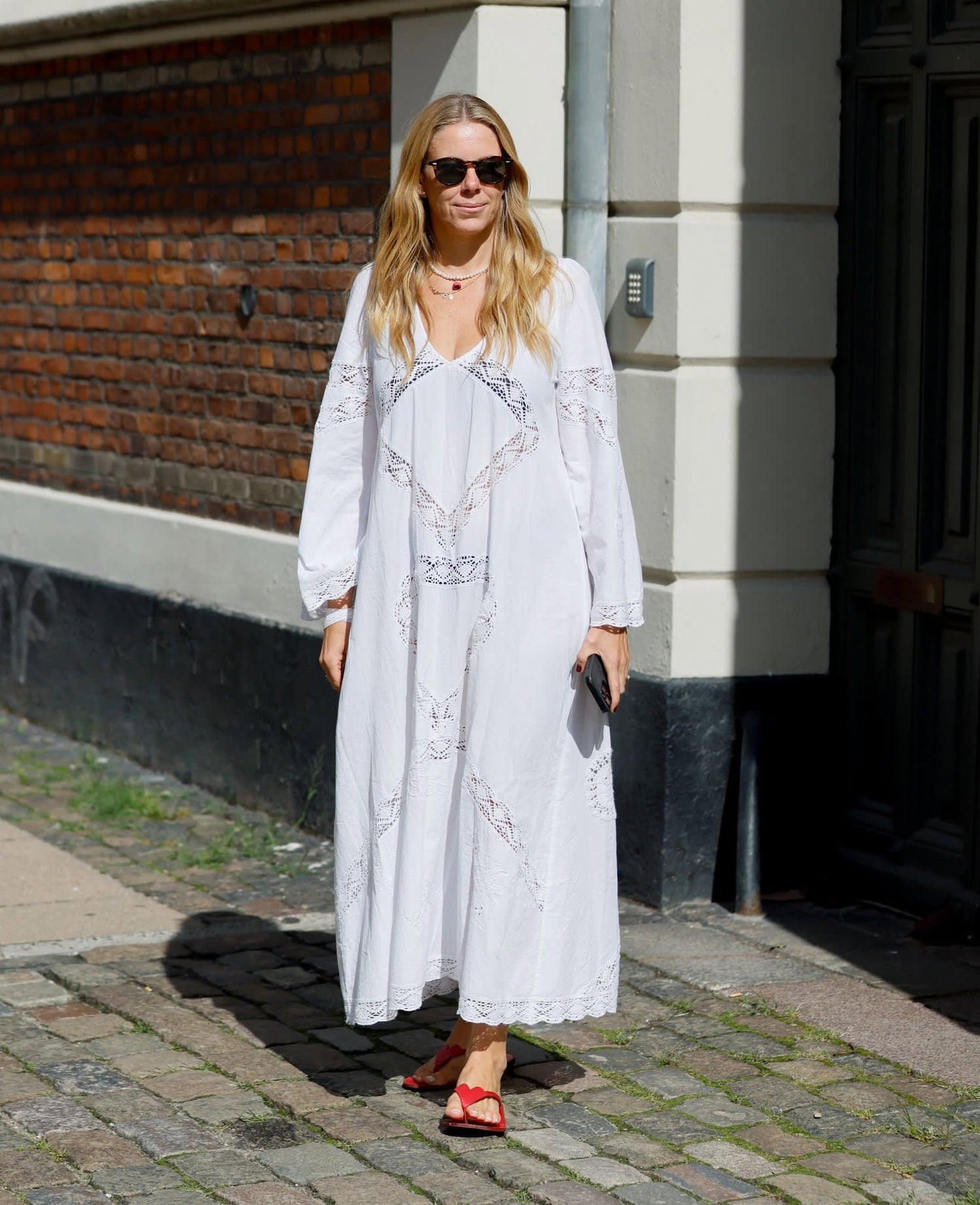 Agathe Dress - Ecru