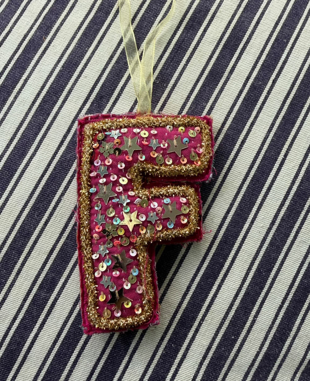 Alphabet Ornament - F
