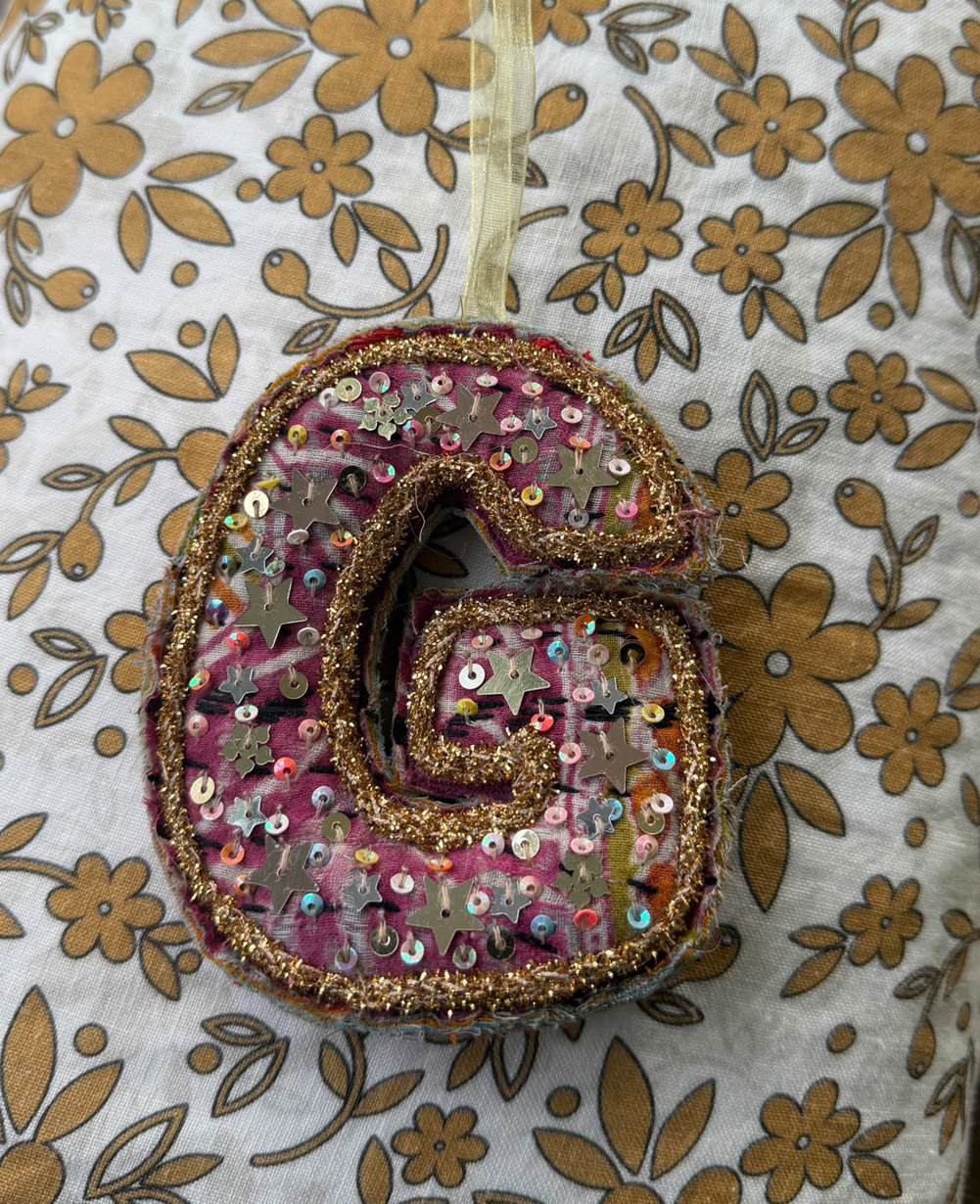 Alphabet Ornament - G