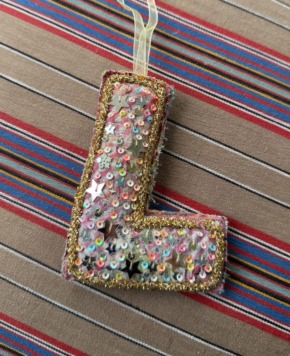 Alphabet Ornament - L
