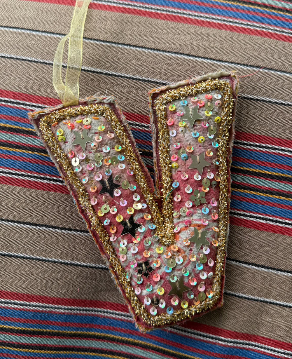 Alphabet Ornament - V